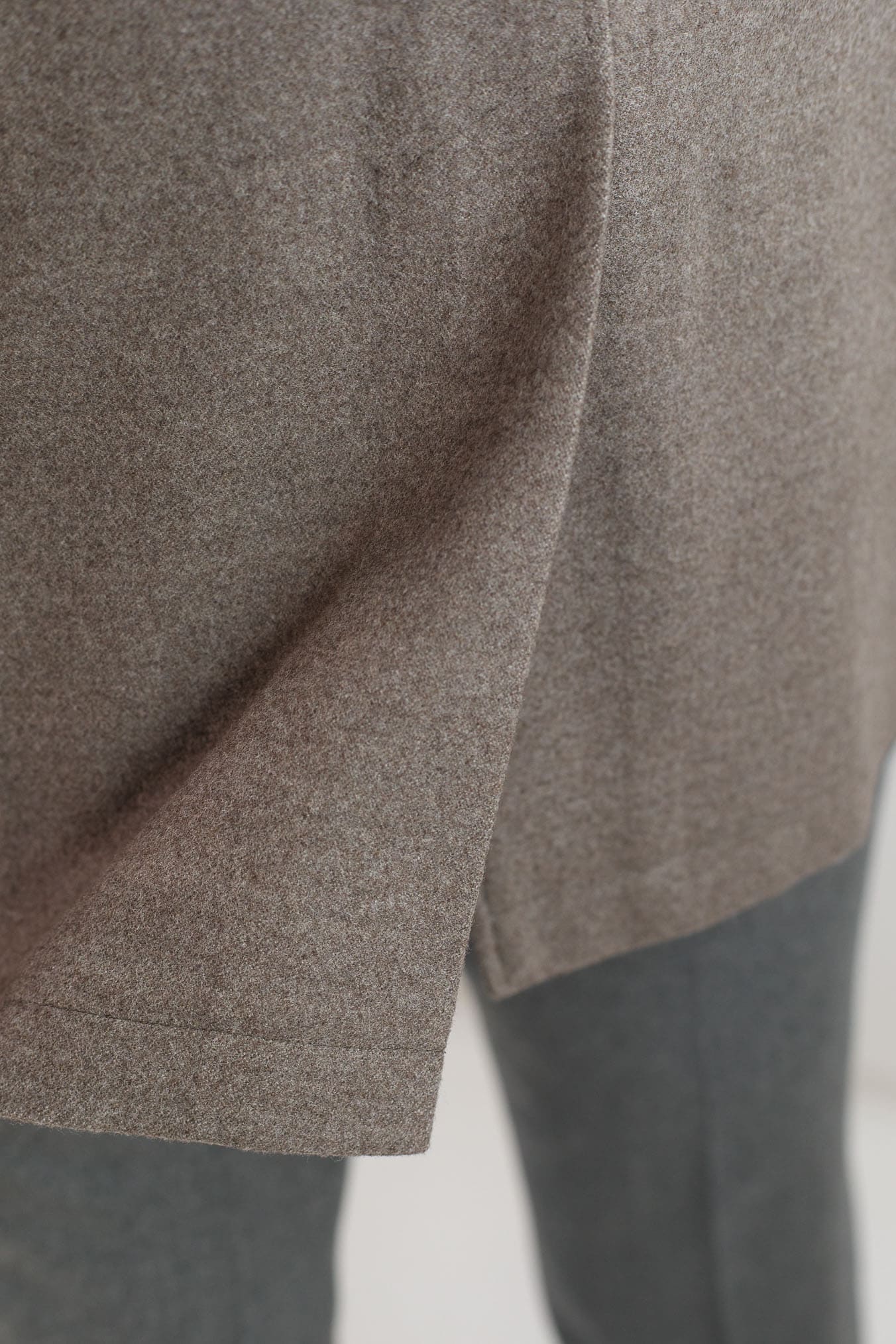 CANALI Giacca Sportiva Lana Double Tortora