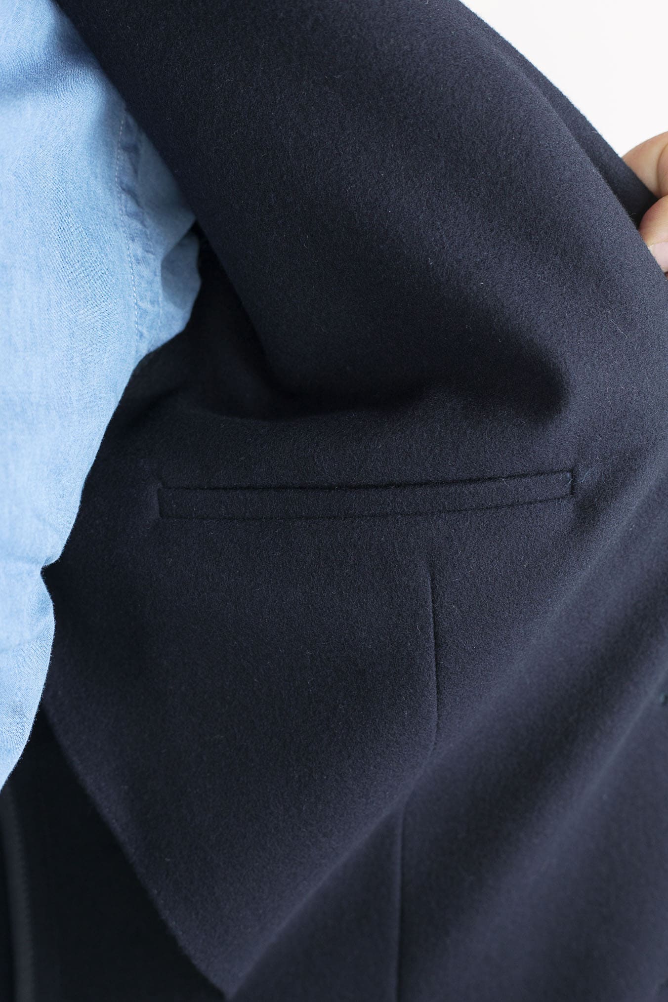 CANALI Giacca Sportiva Lana Double Blu