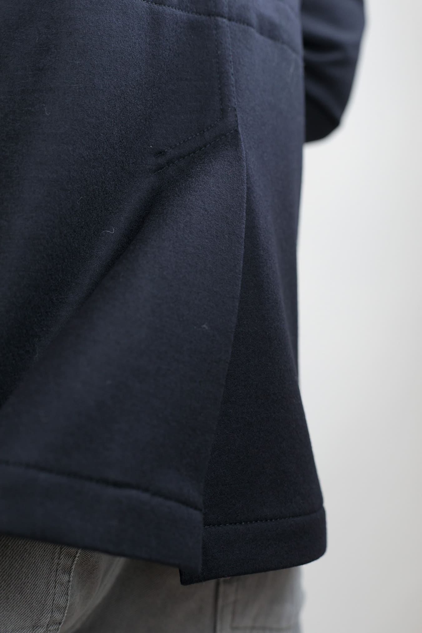 CANALI Overshirt Sfoderata Lana Blu