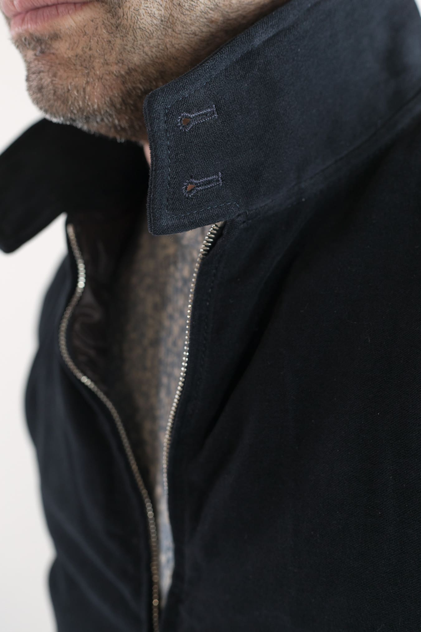 CONTRASTWAY Bomber Fustagno Piumino D'Oca Blu