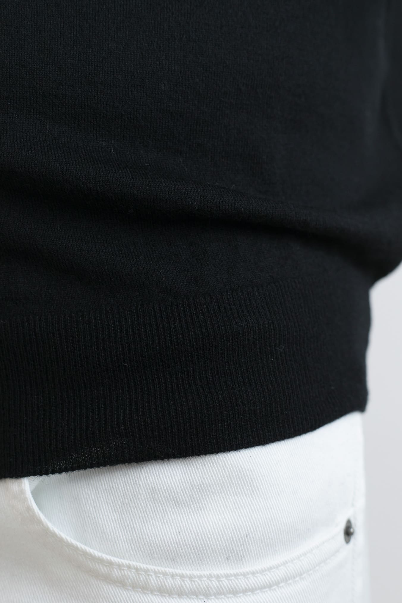 DRUMOHR Girocollo Cashmere Superlight Nero