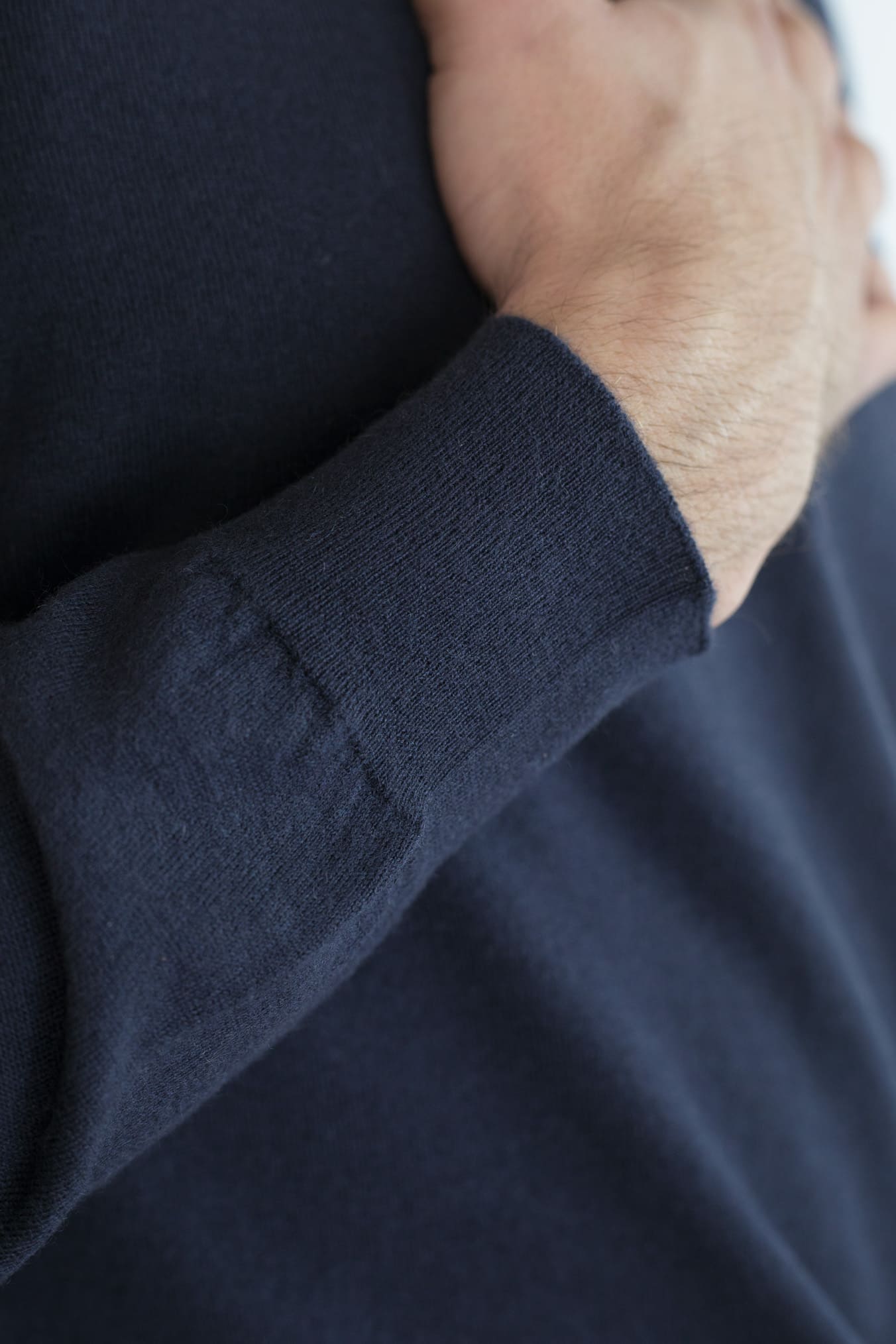 DRUMOHR Girocollo Cashmere Superlight Blu Navy