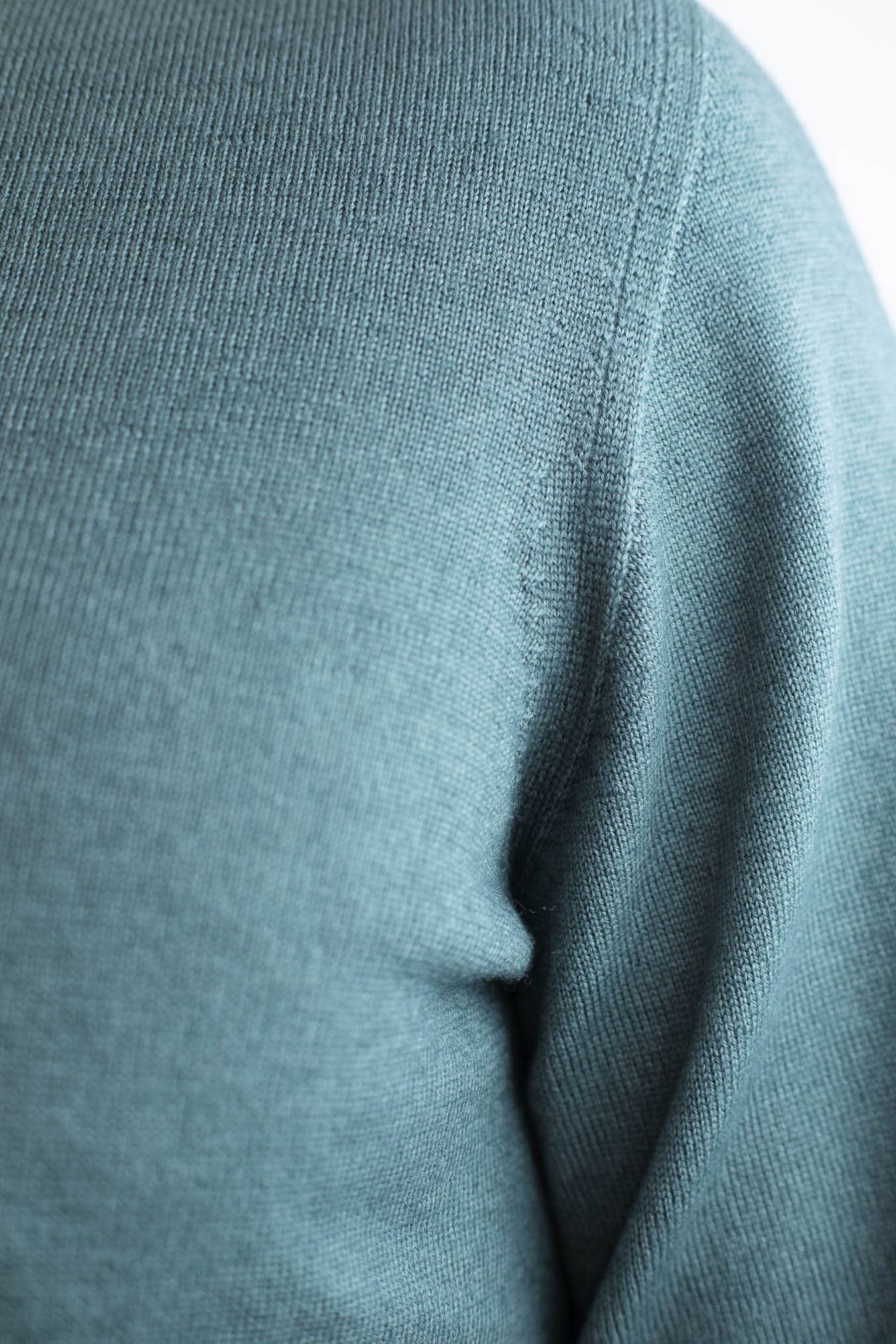 DRUMOHR Maglia Girocollo Lana Merinos Extrafine Verde