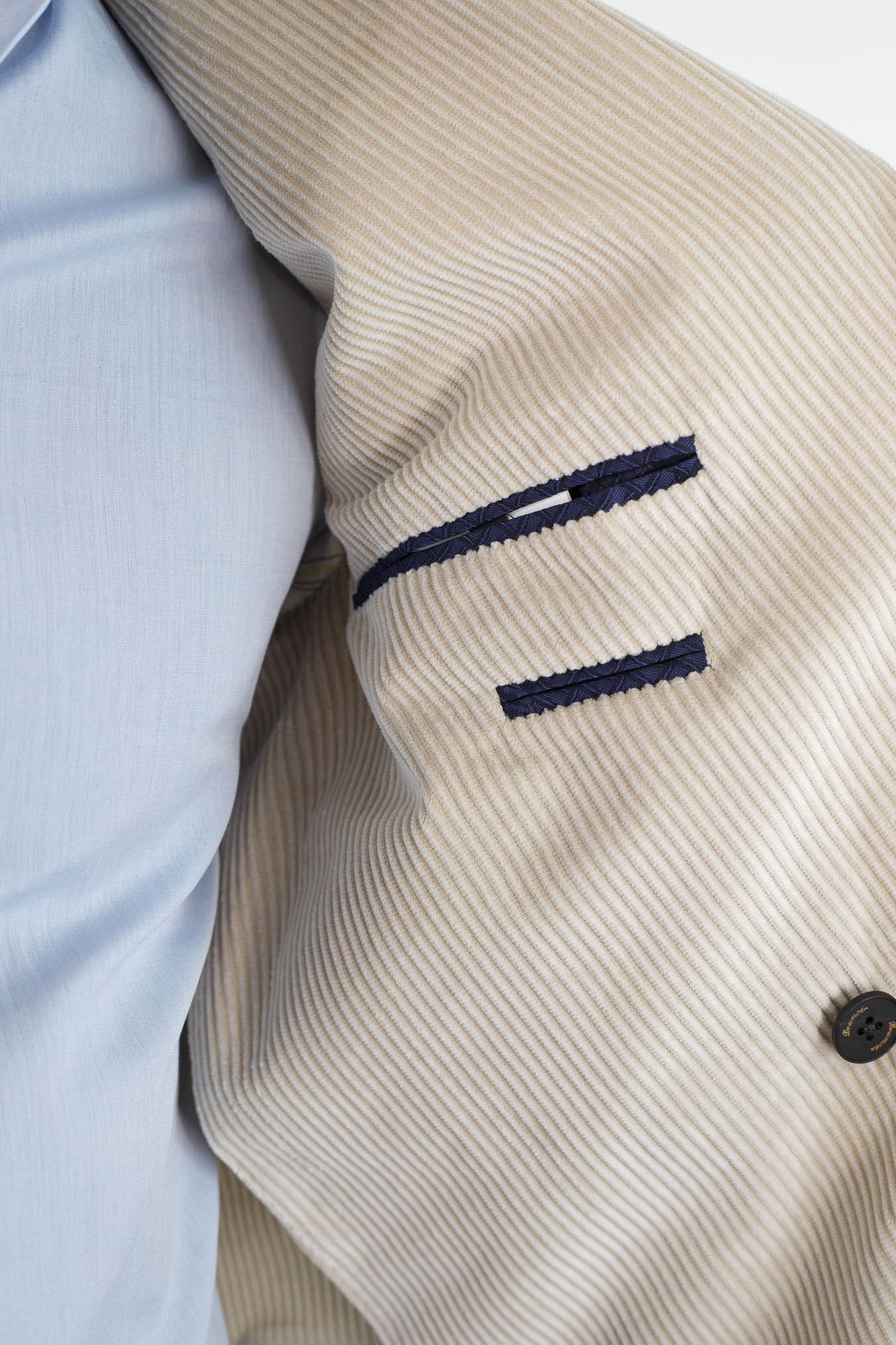 DRUMOHR Giacca Doppiopetto Velluto Burro