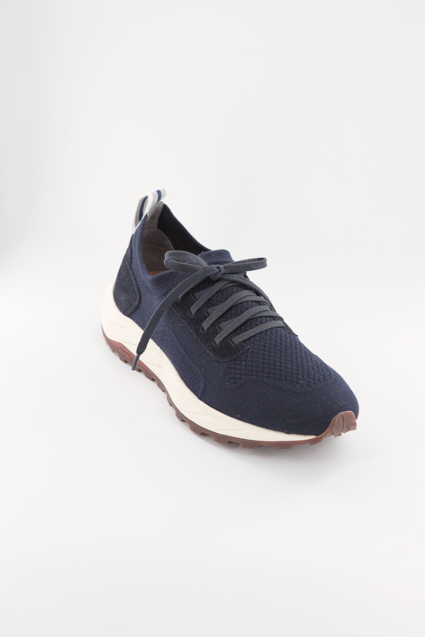 FEDELI Sneakers Calzino Maglia Elasticizzata Blu