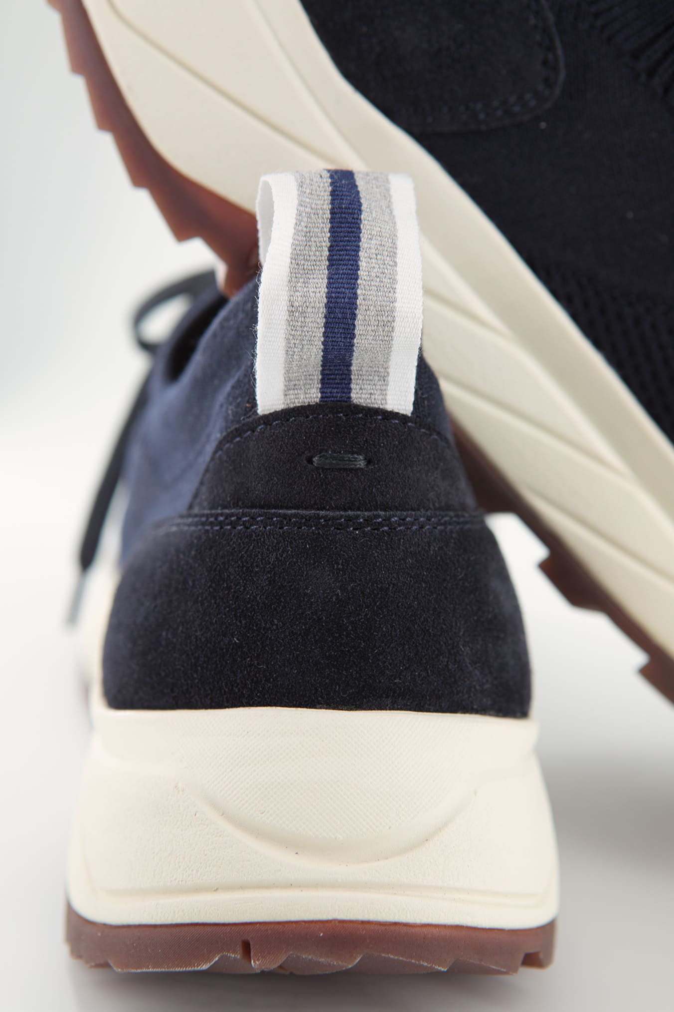 FEDELI Sneakers Calzino Maglia Elasticizzata Blu