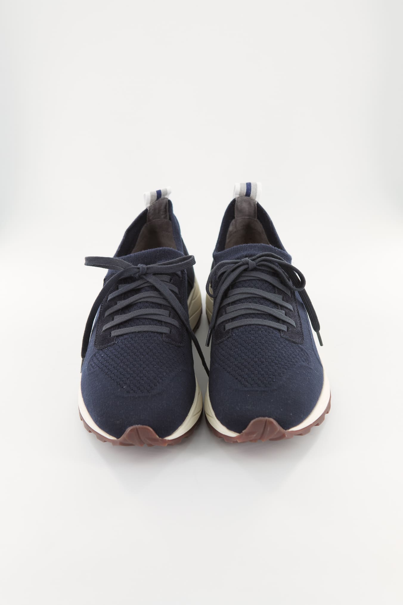 FEDELI Sneakers Calzino Maglia Elasticizzata Blu