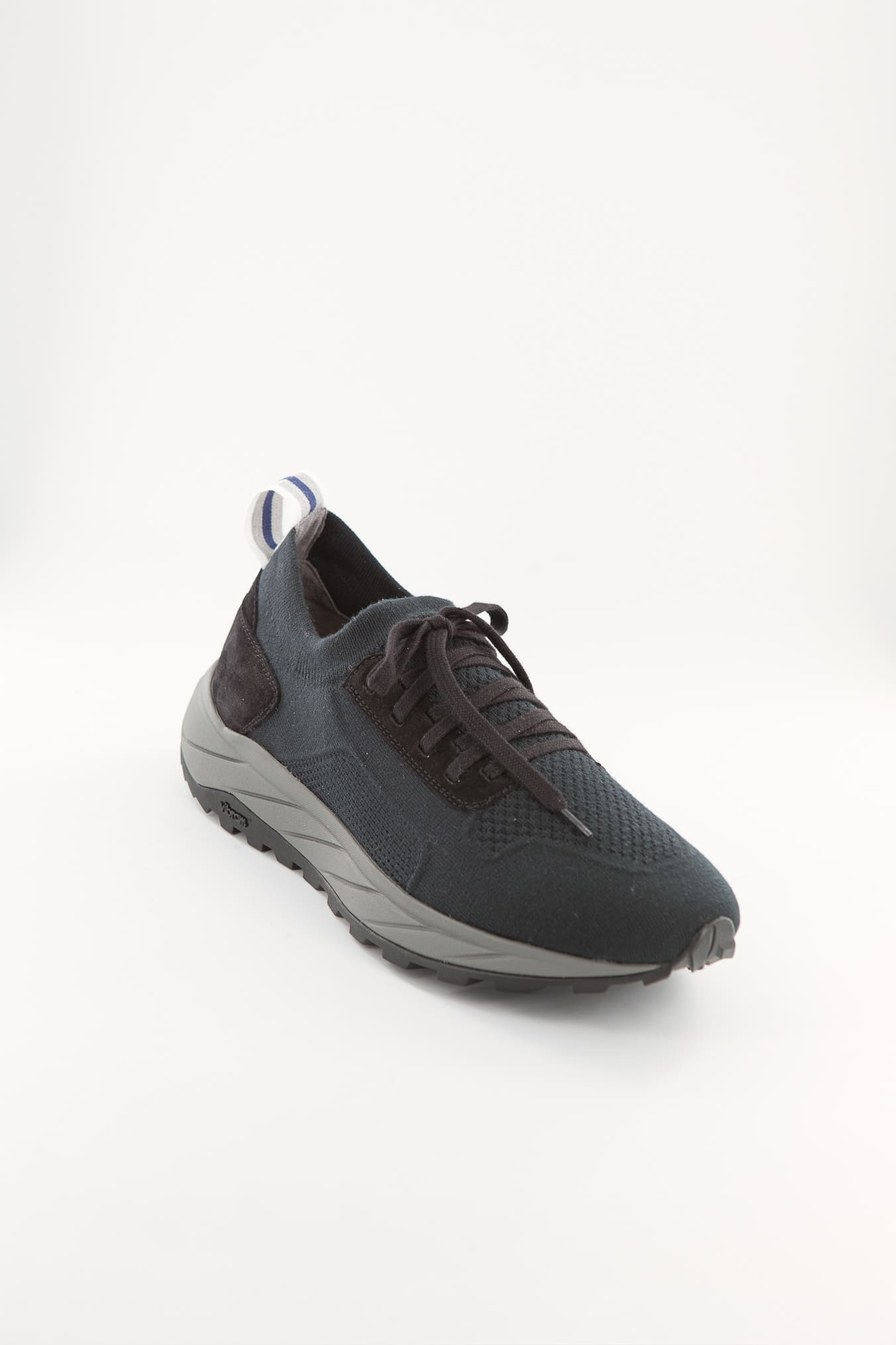 FEDELI Sneakers Calzino Maglia Elasticizzata Nero