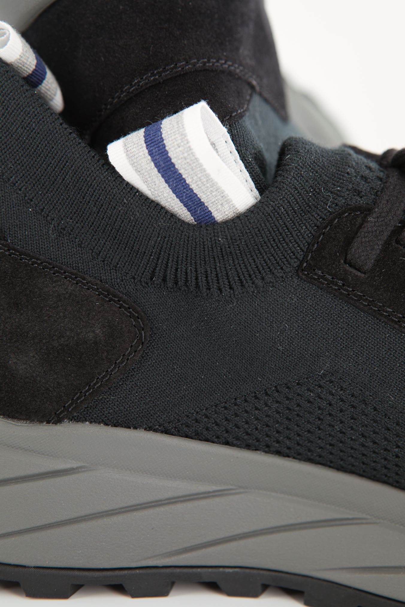 FEDELI Sneakers Calzino Maglia Elasticizzata Nero