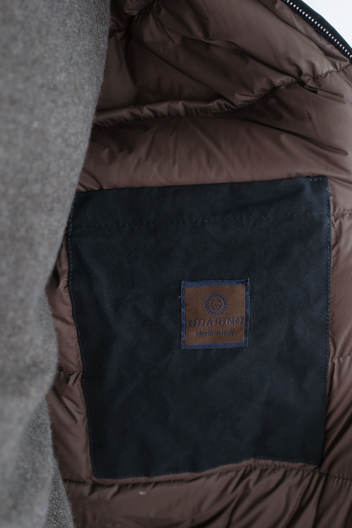 GUARINO Giubbino Cotone Water-repellent Blu