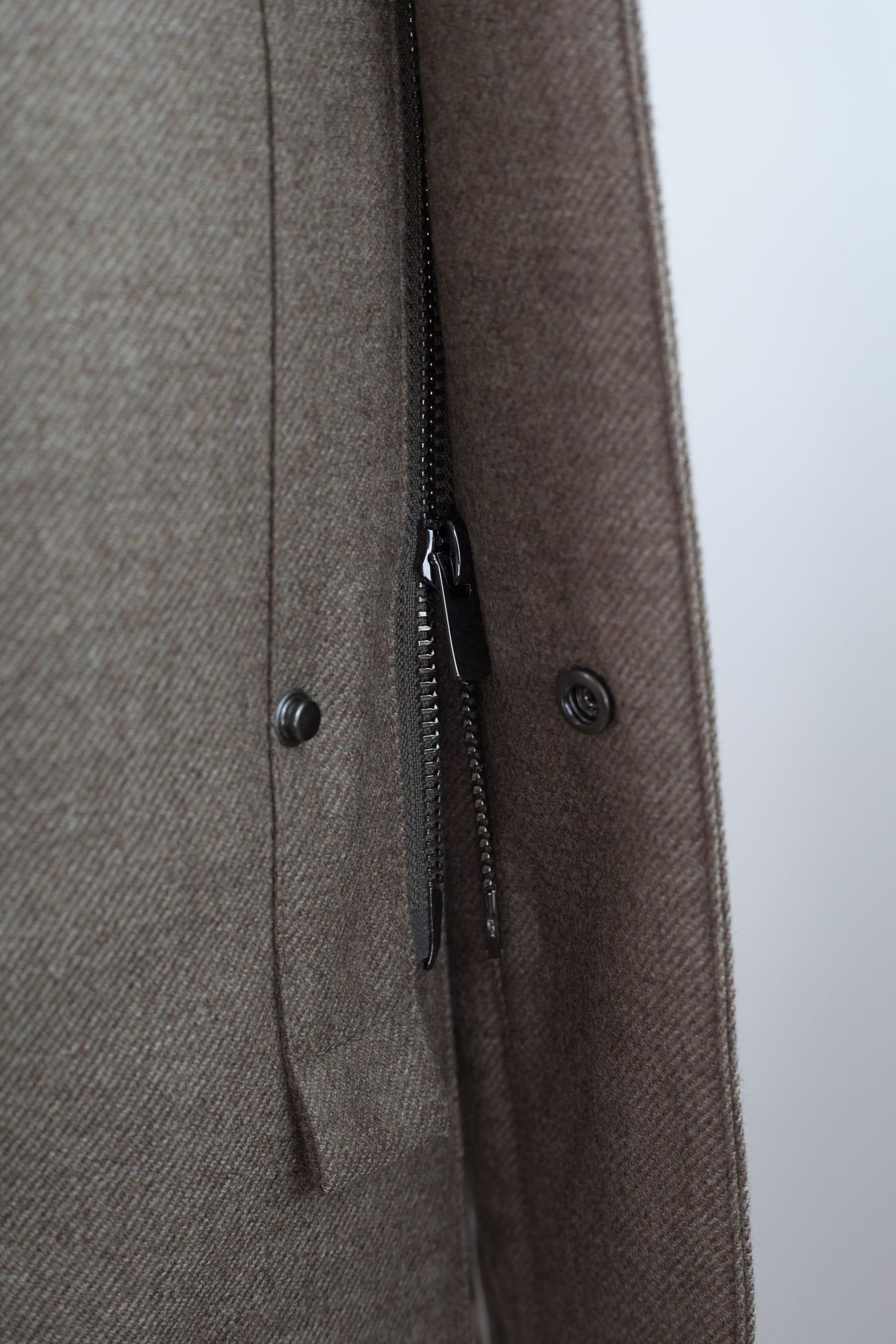 GUARINO Giaccone Lana Cashmere Loro Piana Tortora