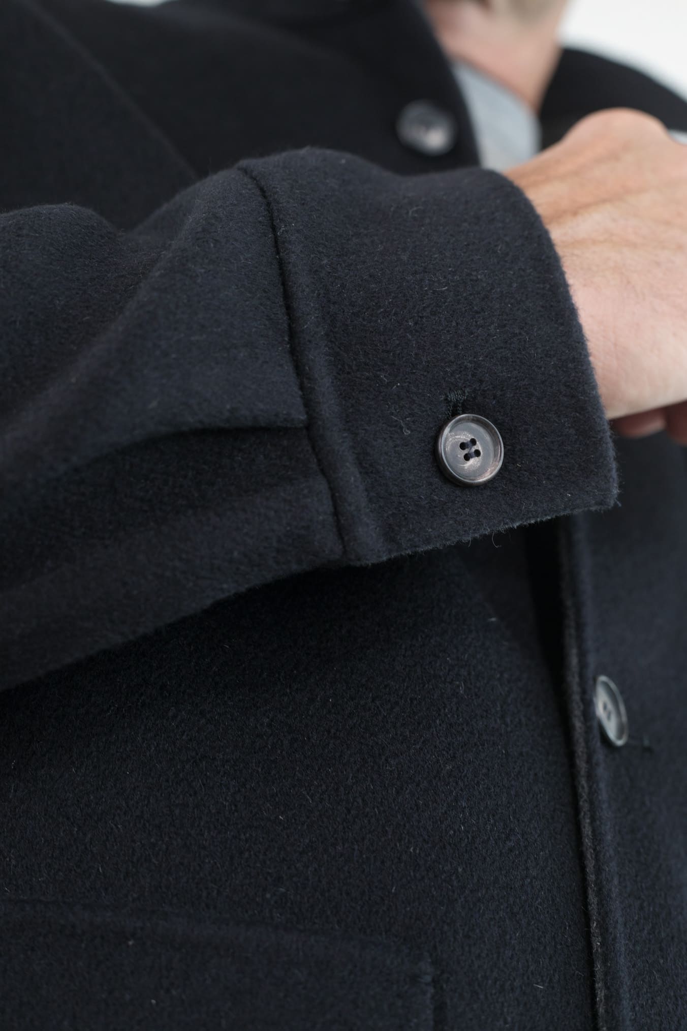 GUARINO Giacca Sportiva Cashmere Double Blu Scuro