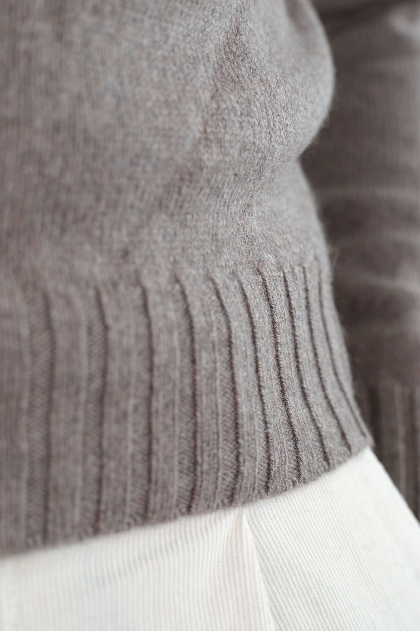 GUARINO Dolcevita Cashmere Corsehair Tortora