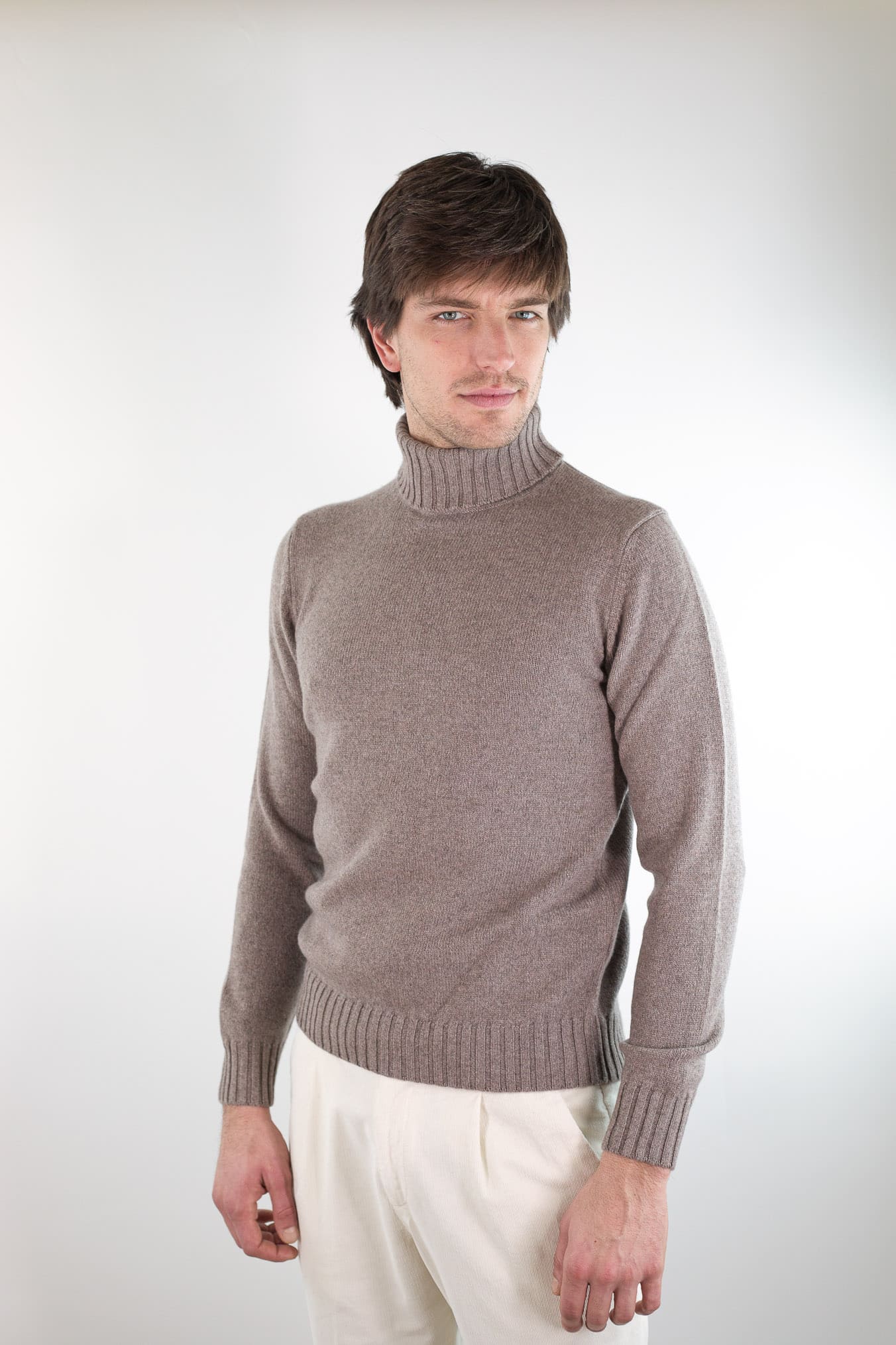 GUARINO Dolcevita Cashmere Corsehair Tortora