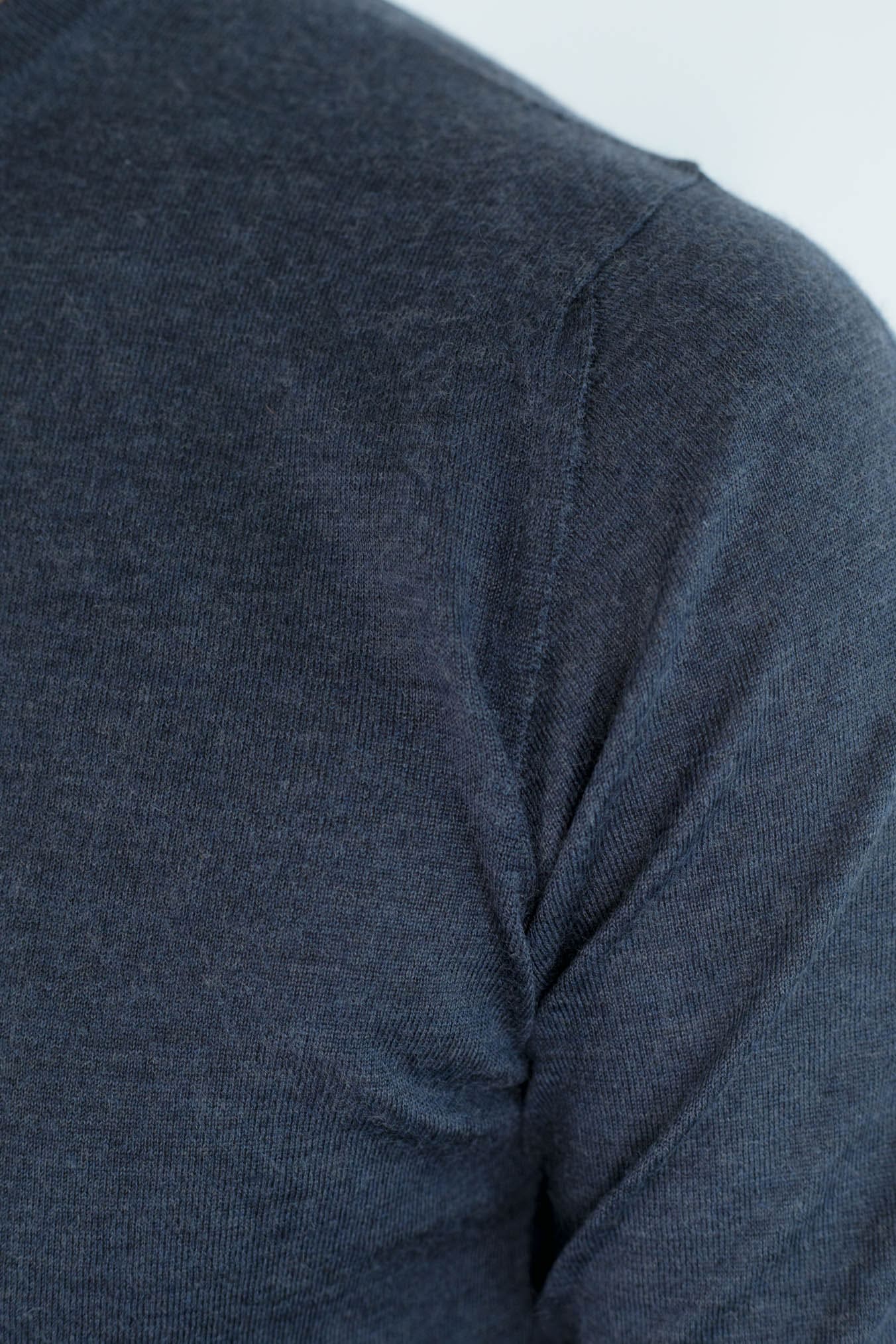 GUARINO Girocollo Cashmere Seta Superlight Blu Chiaro