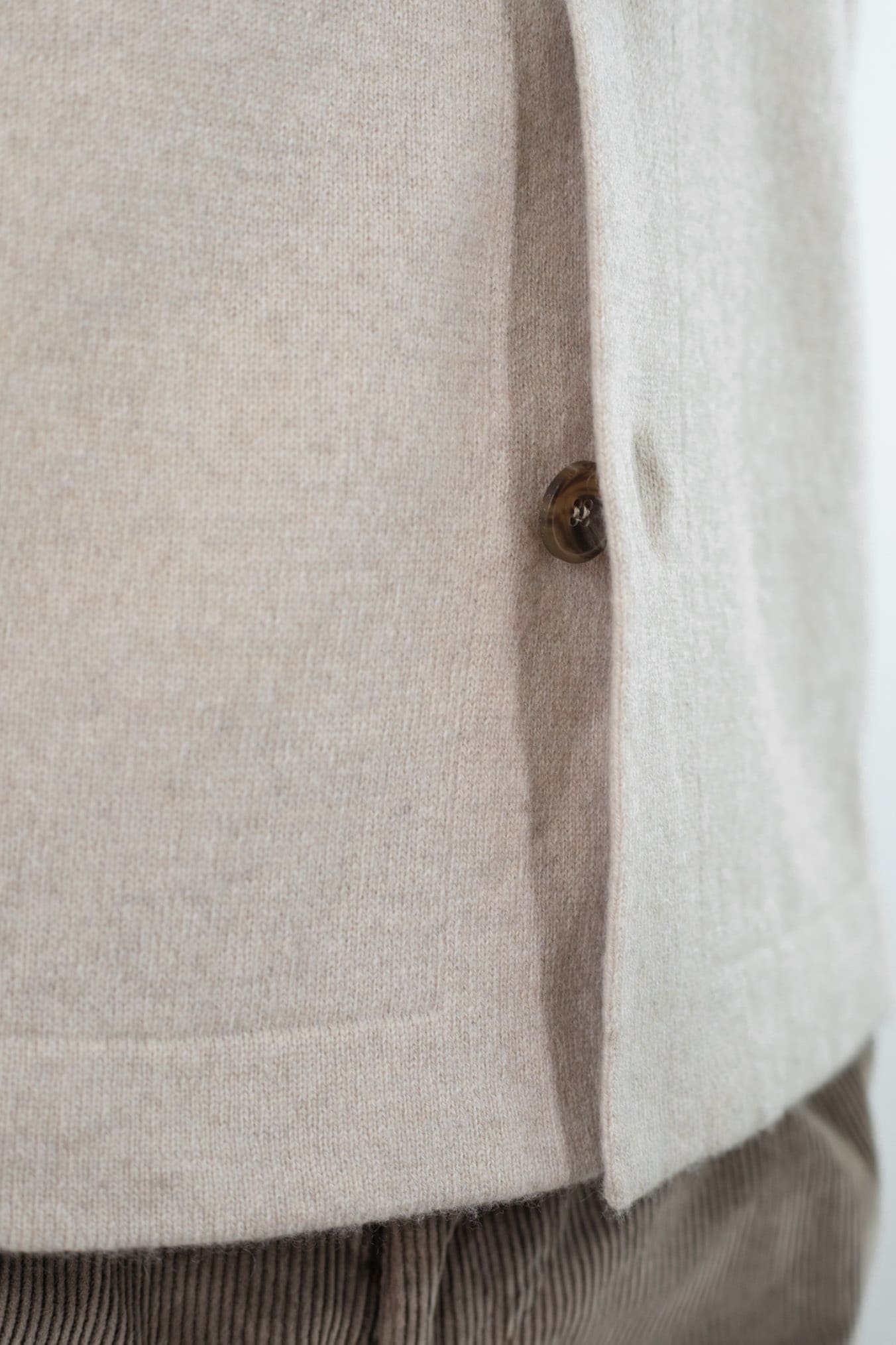 GUARINO Overshirt Cashmere Sabbia