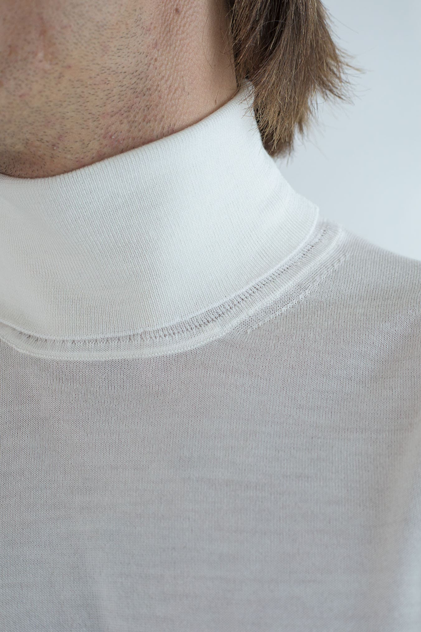 GUARINO Dolcevita Lana Super 140's Bianco