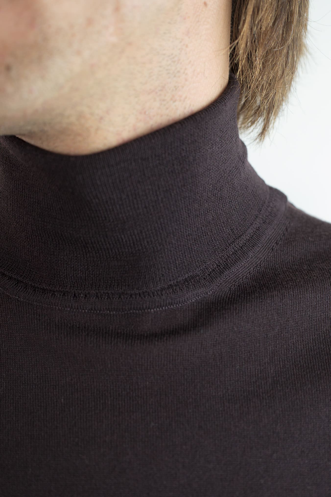 GUARINO Dolcevita Lana Super 140's Testa Moro