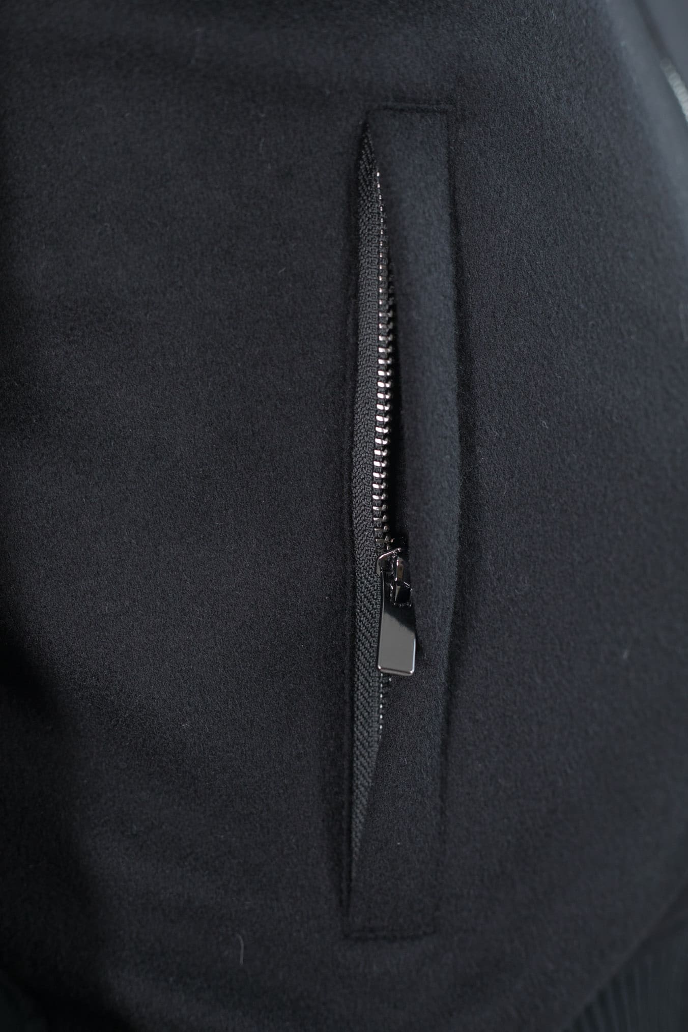 GUARINO Bomber Cashmere Nero