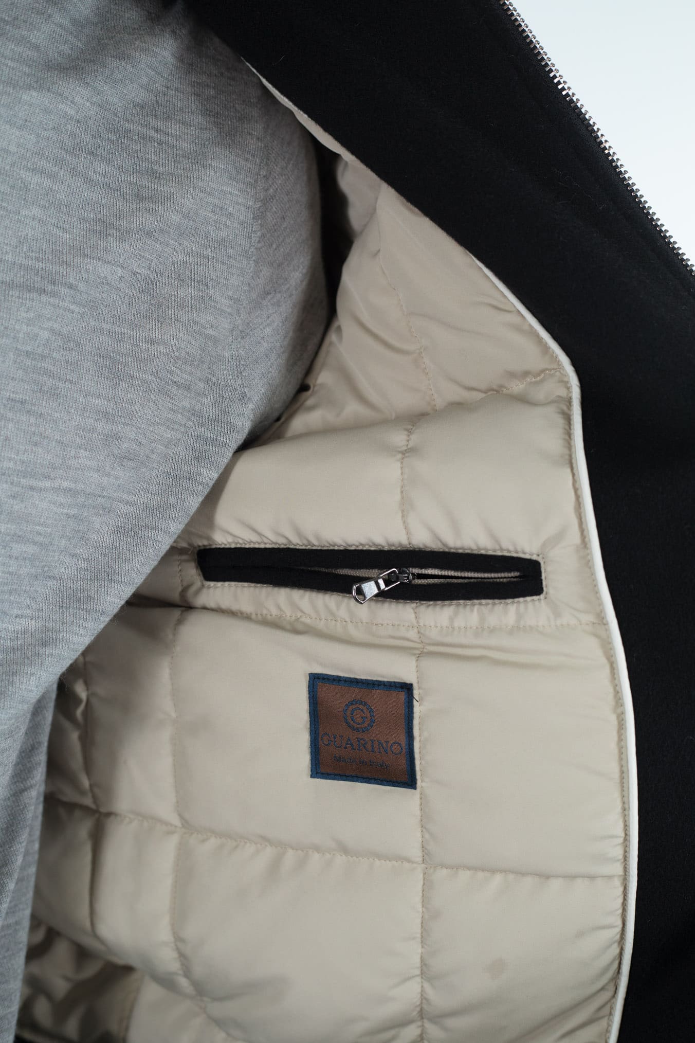 GUARINO Bomber Cashmere Nero