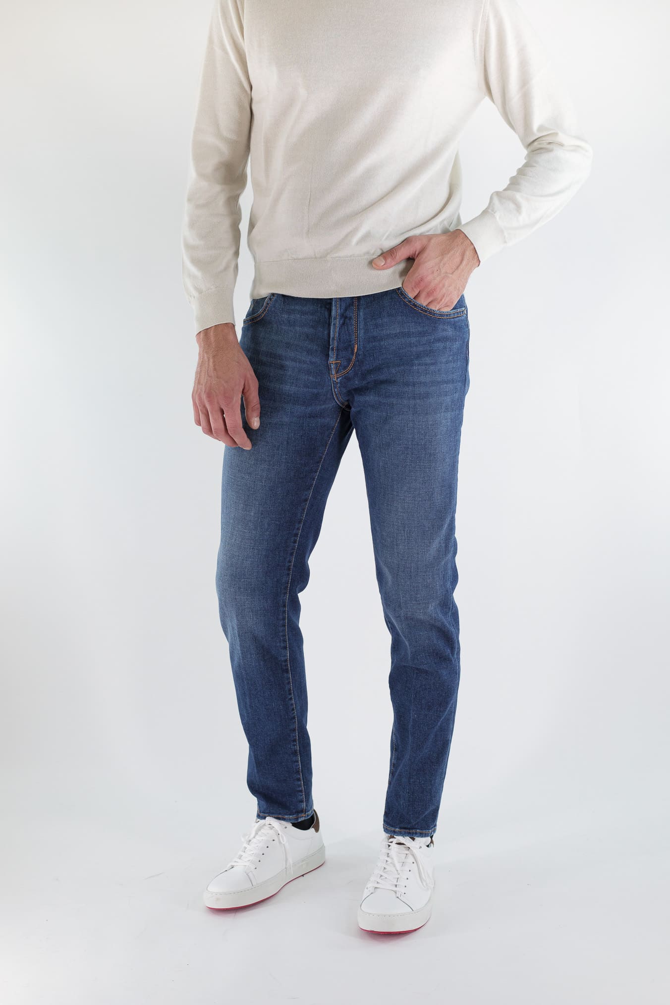 JACOB COHEN Jeans 5 tasche "Scott" Cropped Carrot