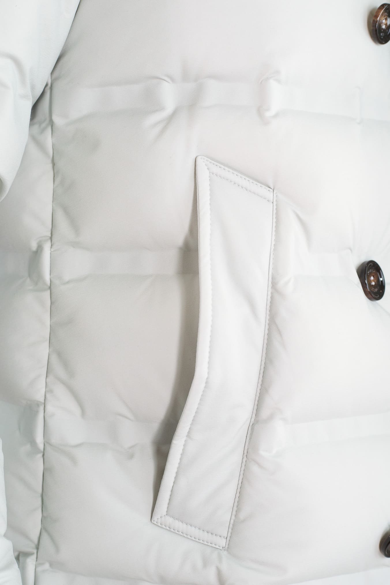 KIRED Piumino 3/4 "Hoodo" Ghiaccio