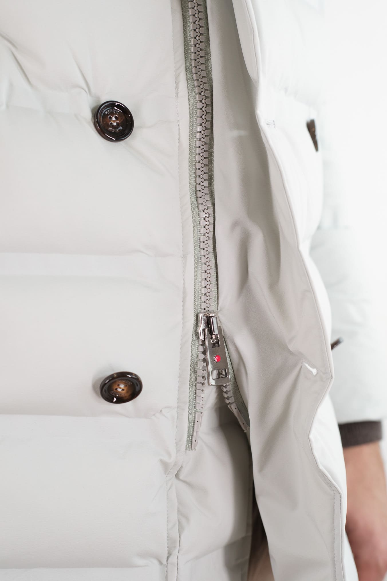 KIRED Piumino 3/4 "Hoodo" Ghiaccio