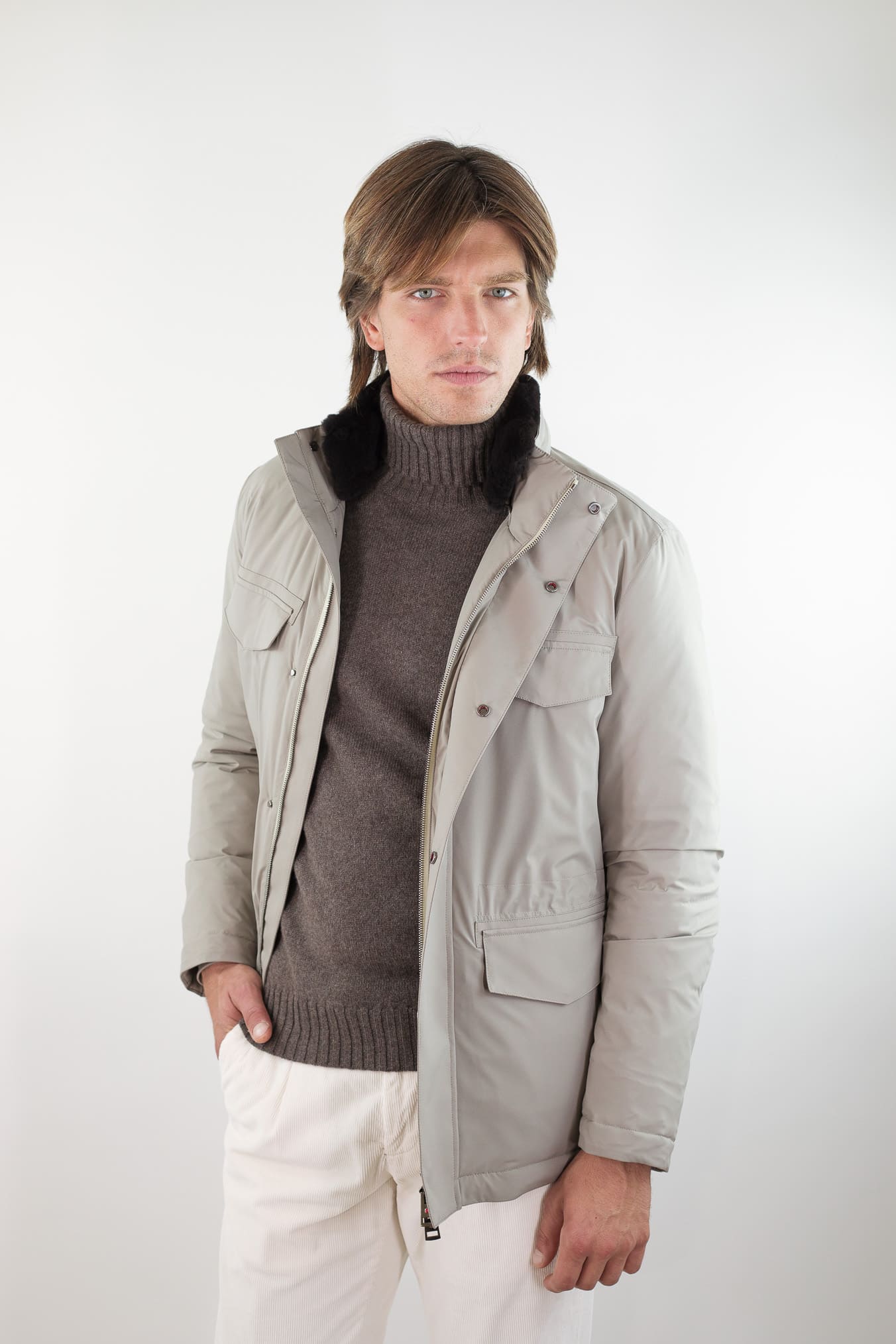 KIRED Field Jacket Beige Water Repellent