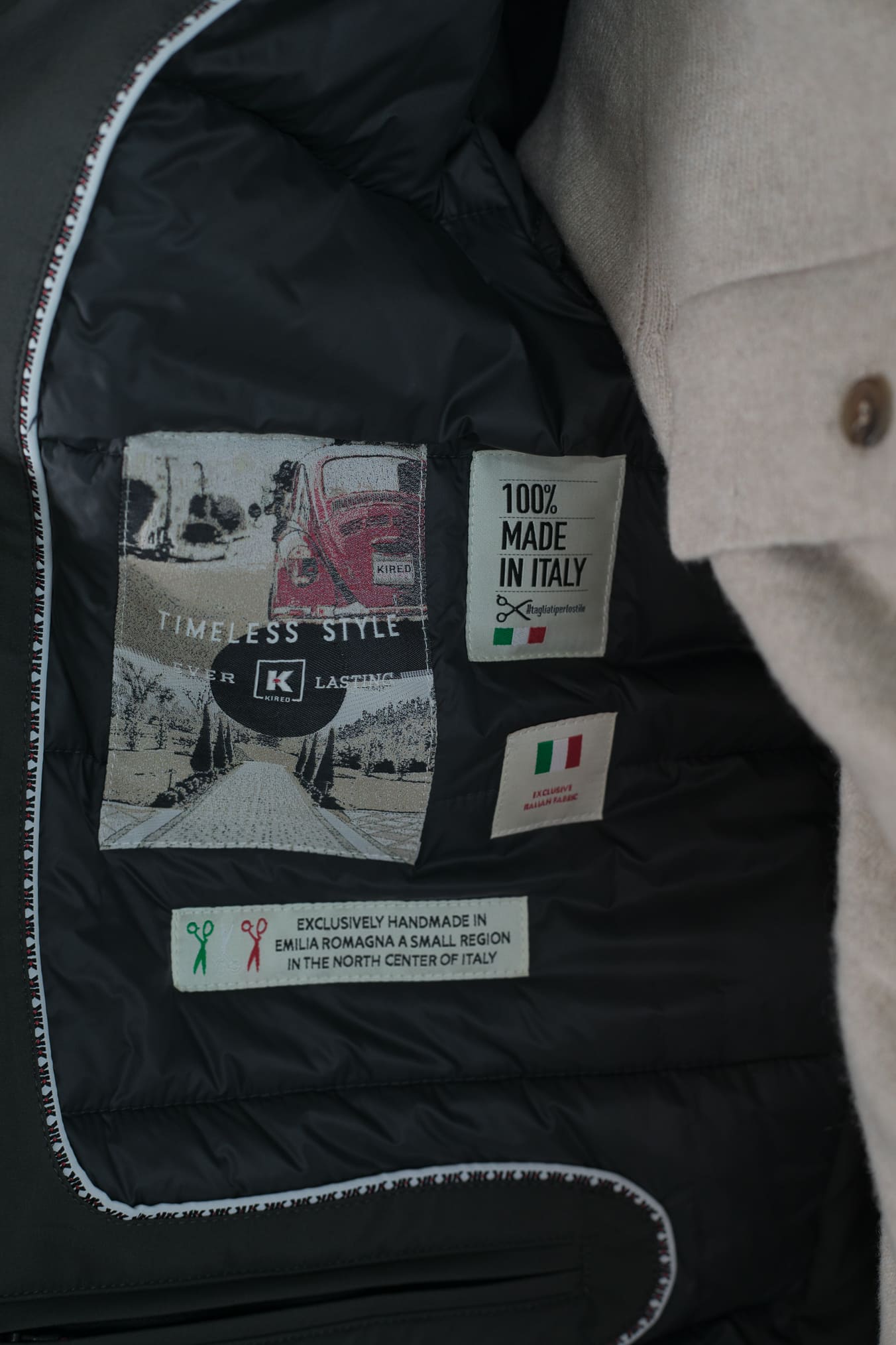 KIRED Field Jacket Verde Water Repellent