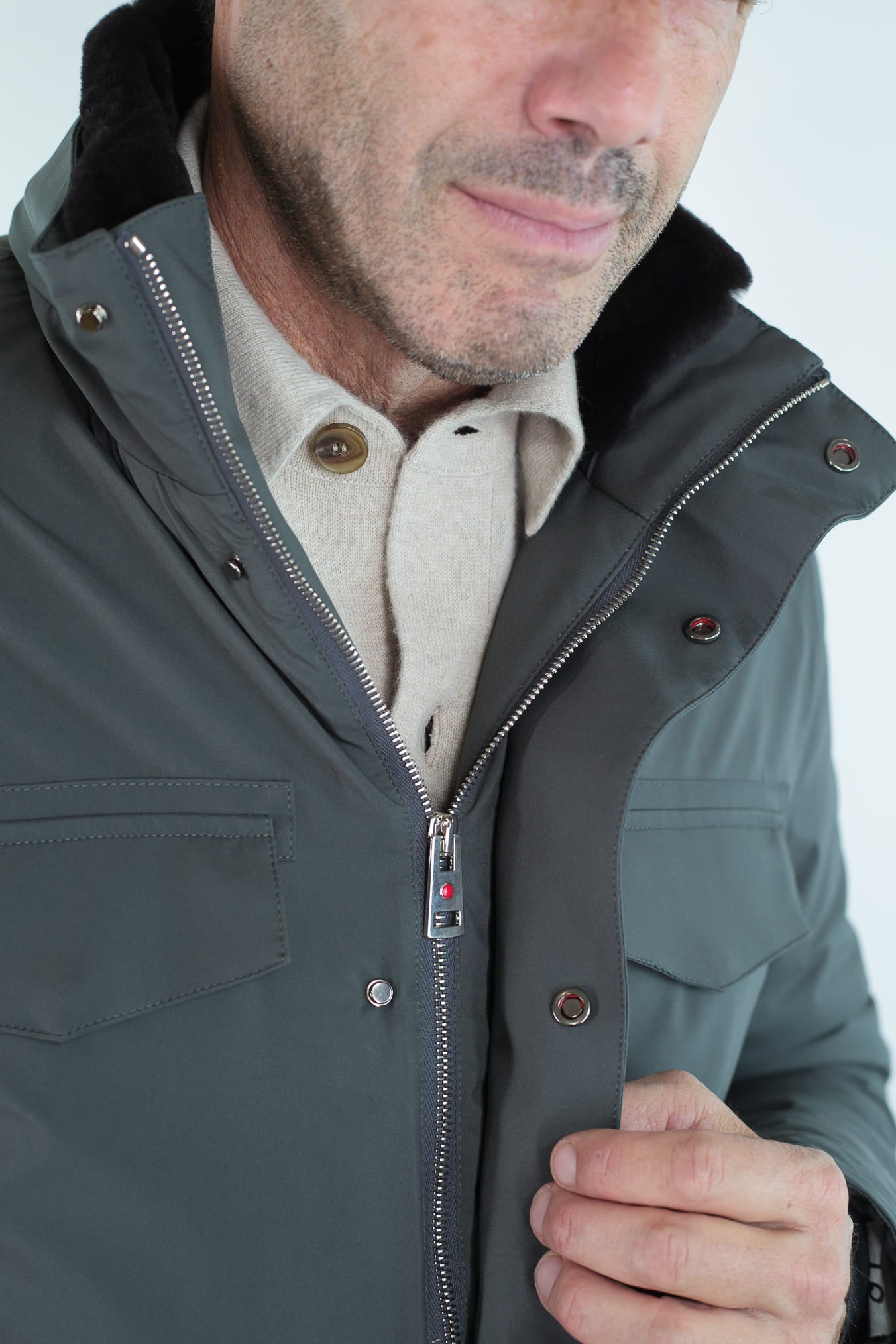 KIRED Field Jacket Verde Water Repellent
