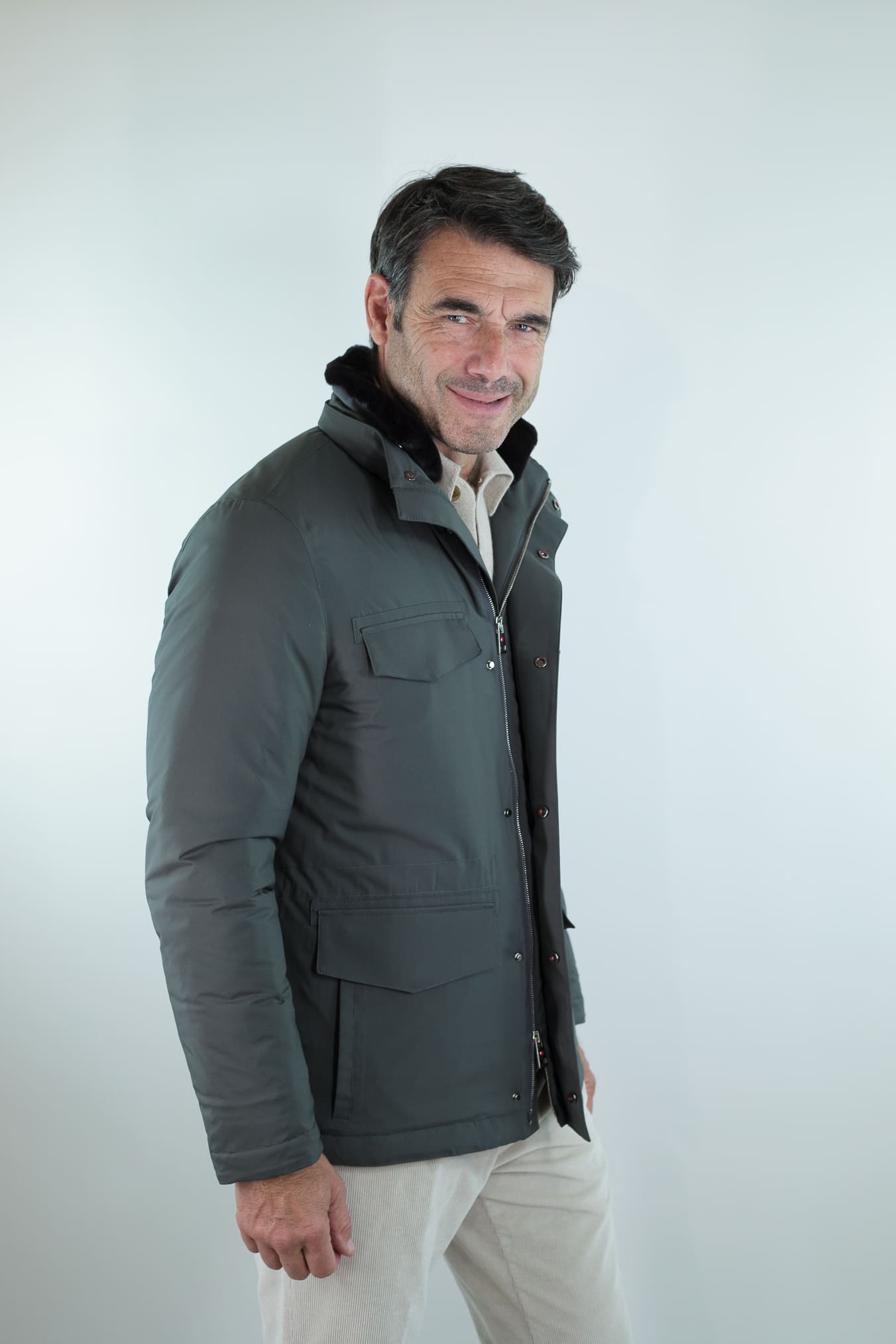 KIRED Field Jacket Verde Water Repellent