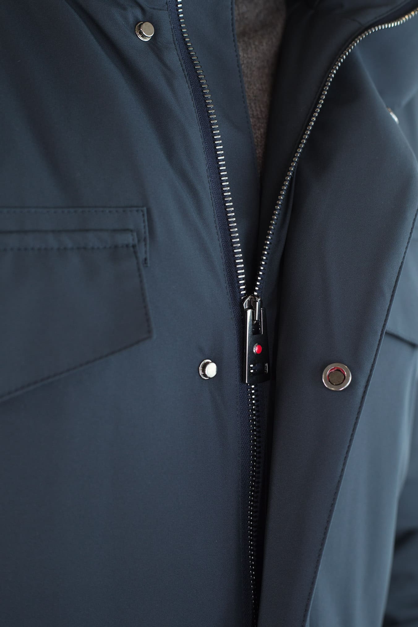 KIRED Field Jacket Blu Water Repellent