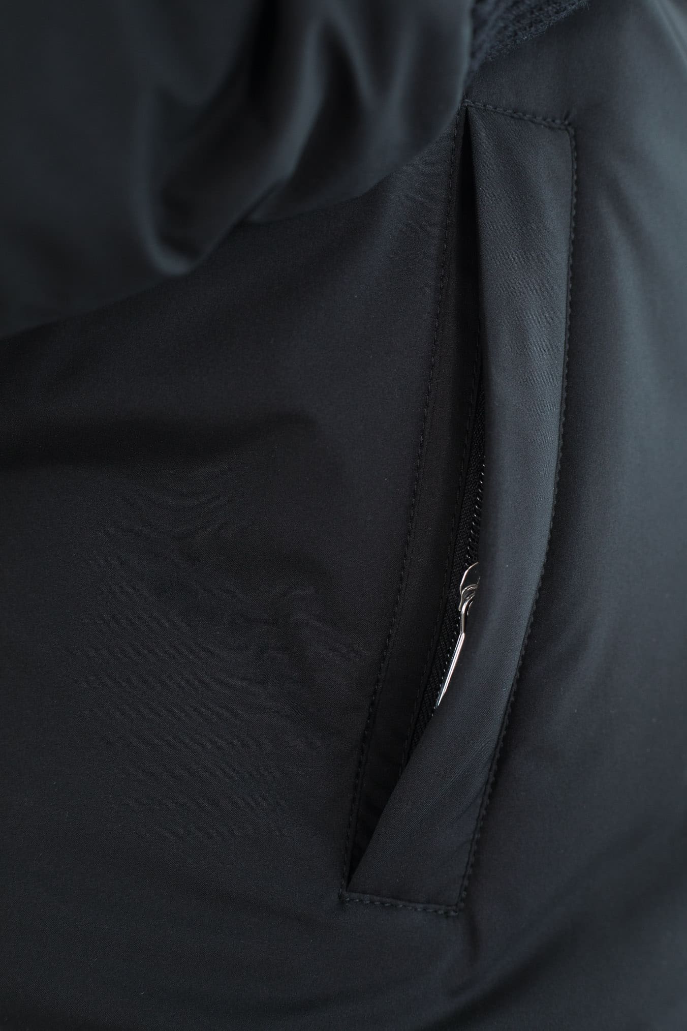 MANDELLI Giubbino Airstop Cashmere Loro Piana Nero