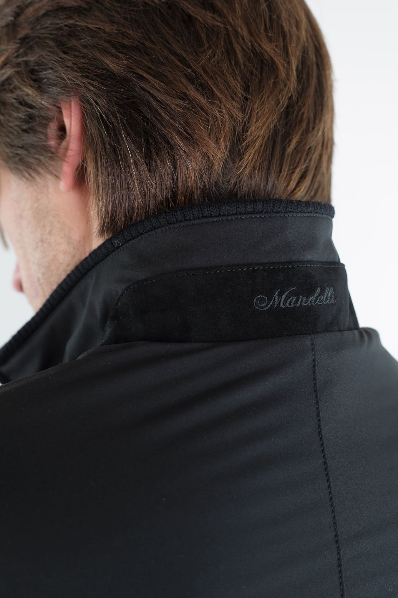 MANDELLI Giubbino Airstop Cashmere Loro Piana Nero