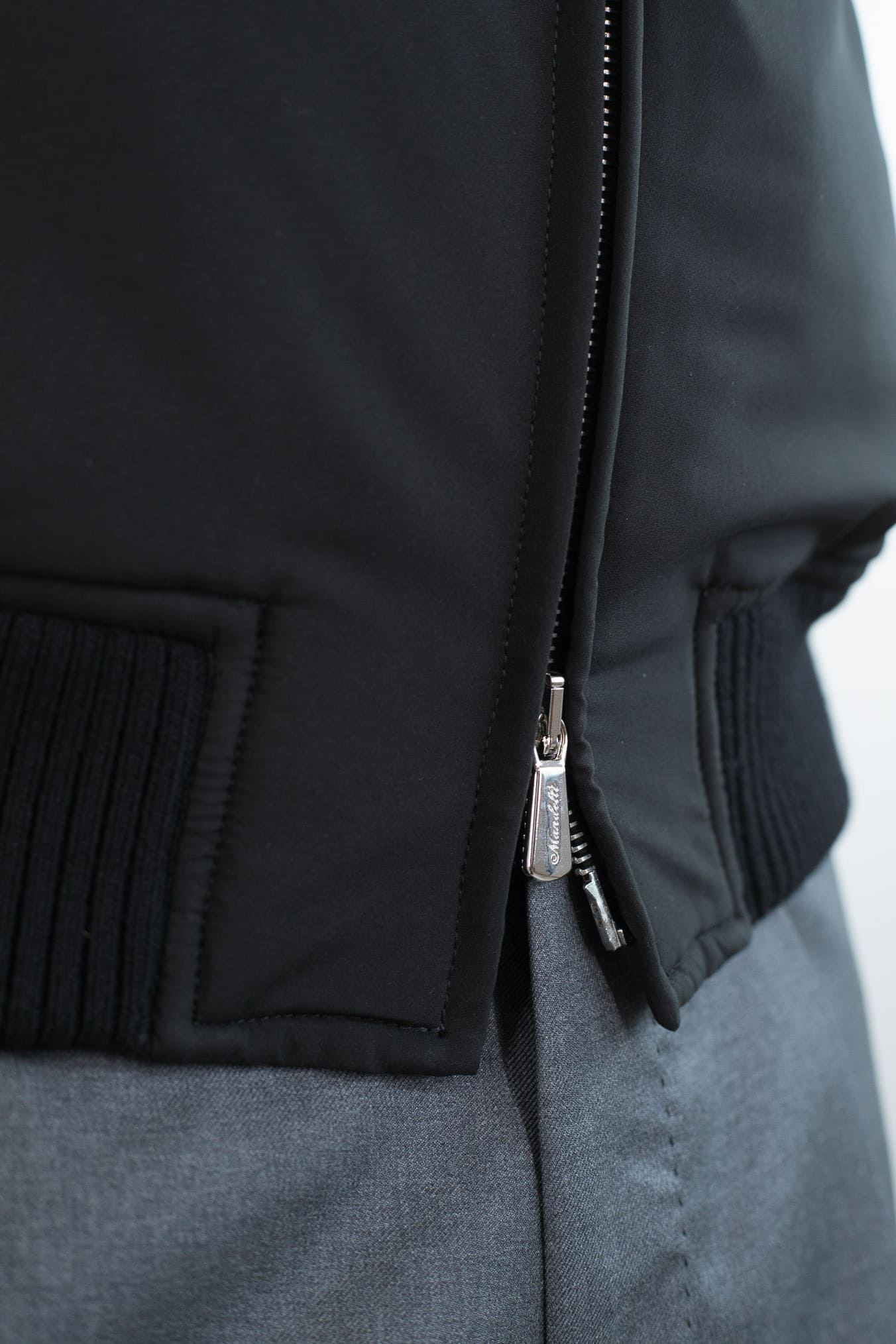 MANDELLI Giubbino Airstop Cashmere Loro Piana Nero