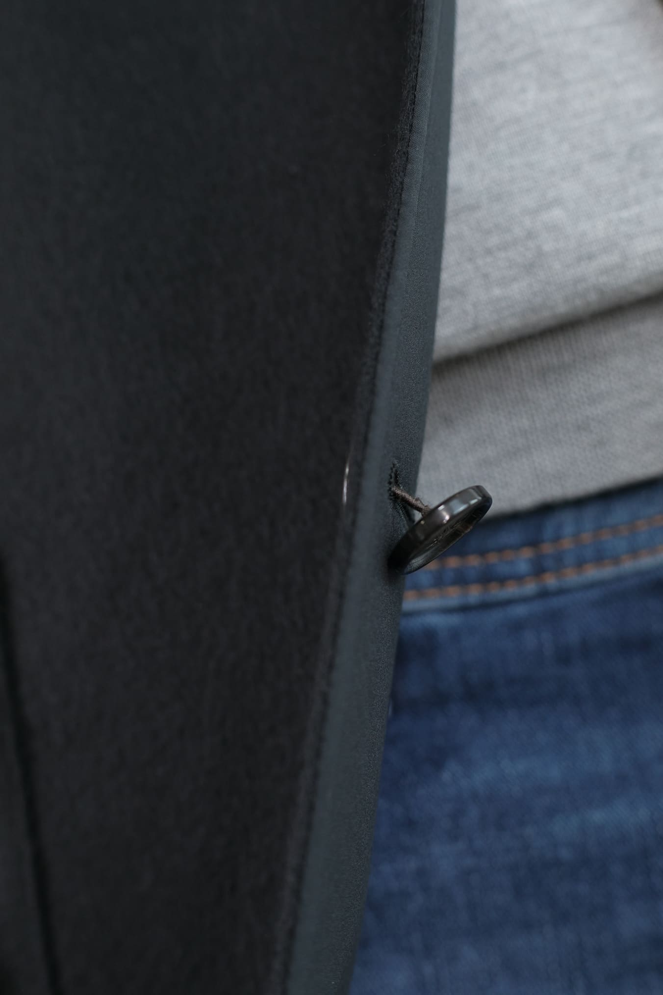 MANTO Blazer Cashmere Reversibile Field Jacket Nero