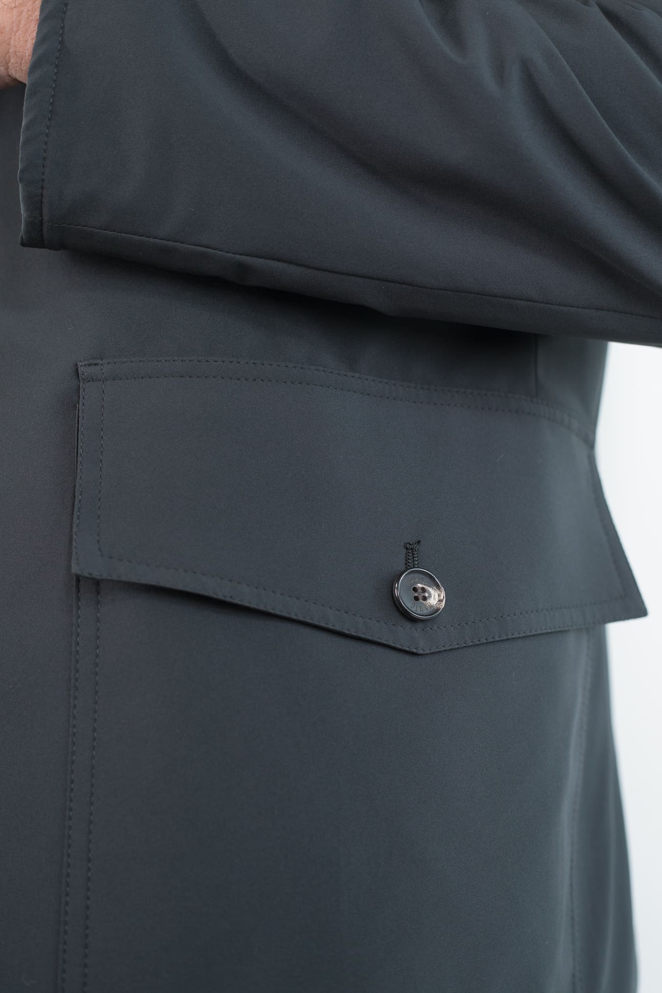 MANTO Blazer Cashmere Reversibile Field Jacket Nero