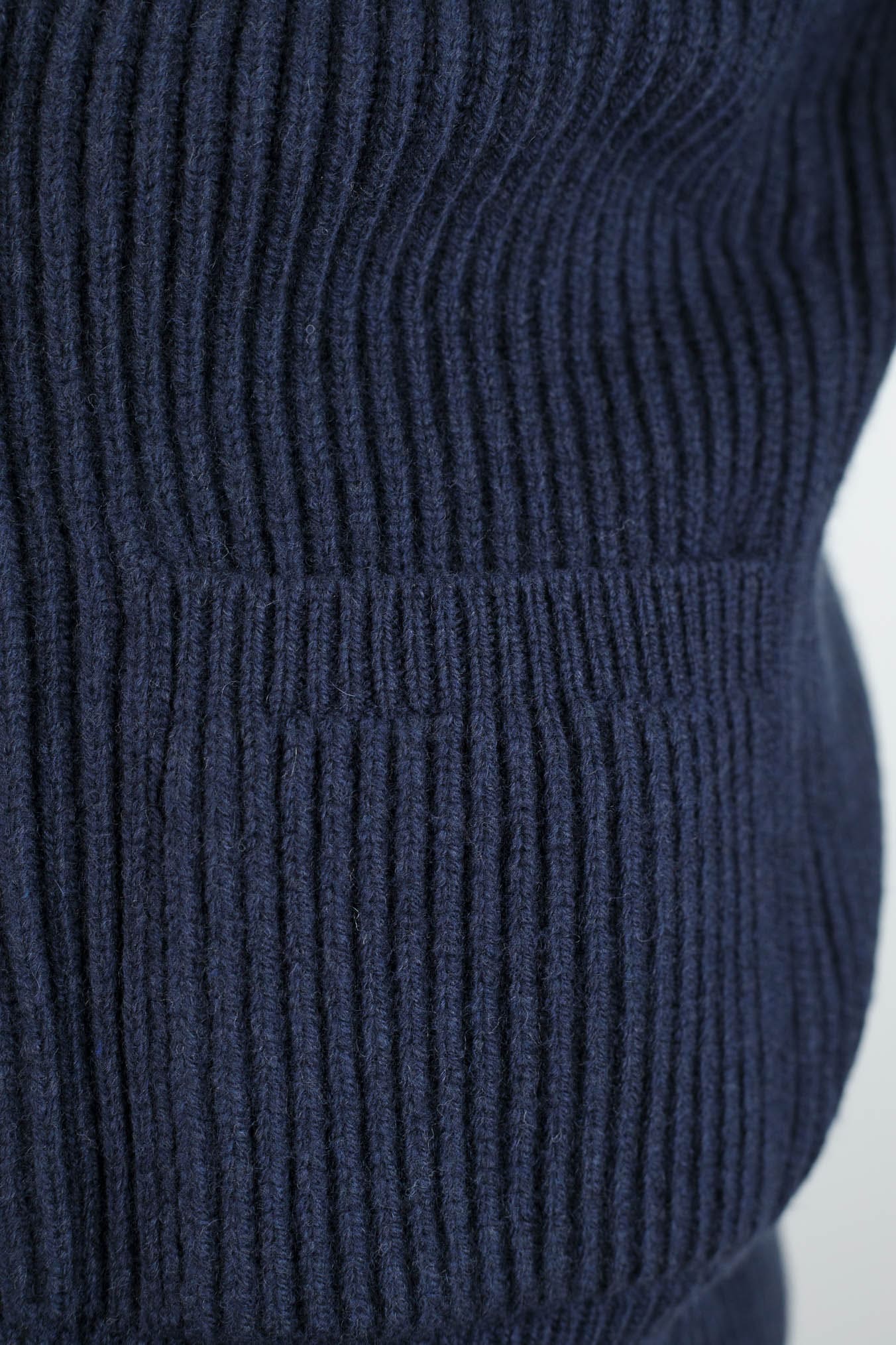 MC GEORGE OF SCOTLAND Cardigan Lana e Cashmere Blu