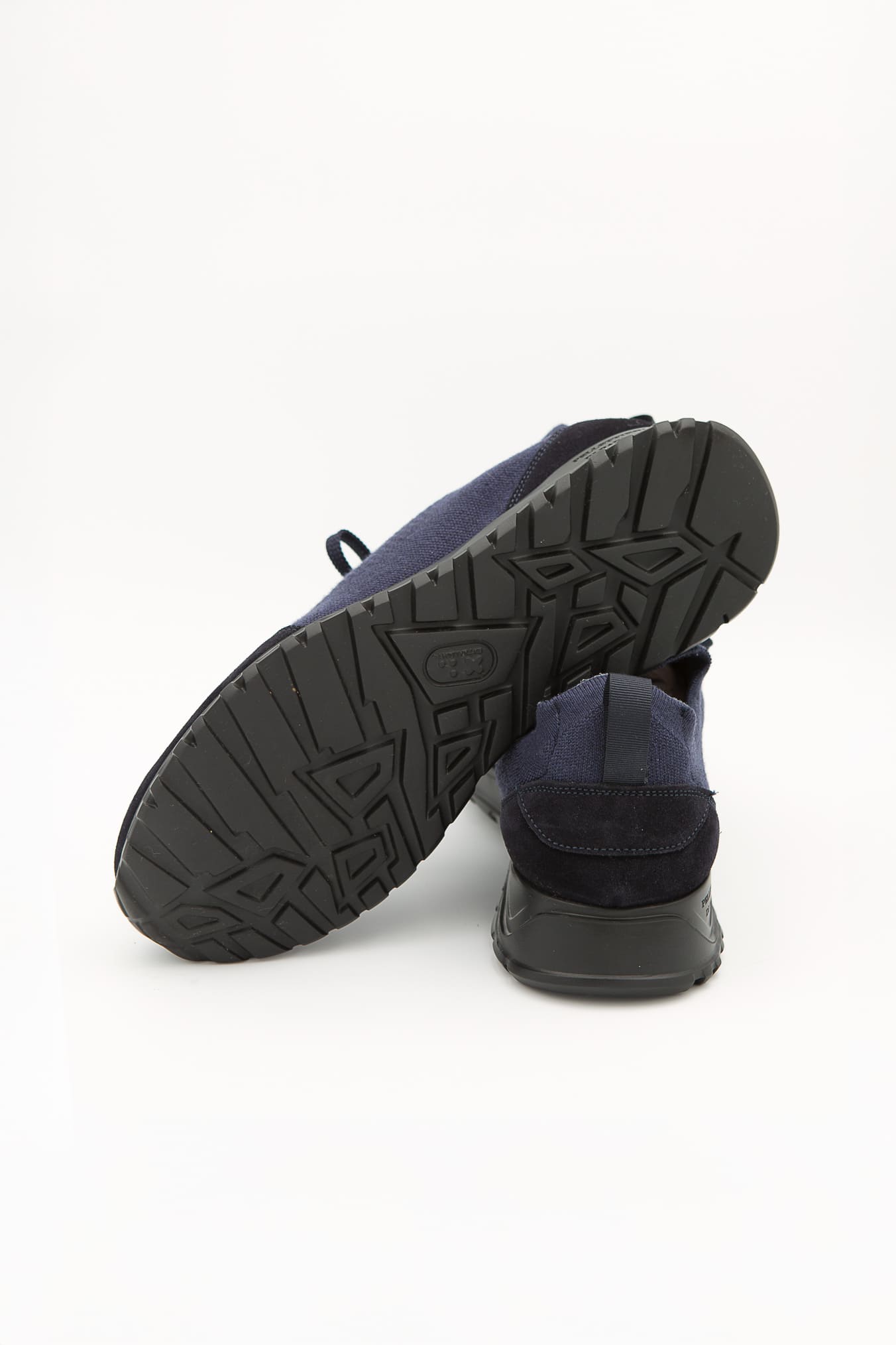 PELLETTIERI DI PARMA Sneaker Calzino Cashmere Lana Blu