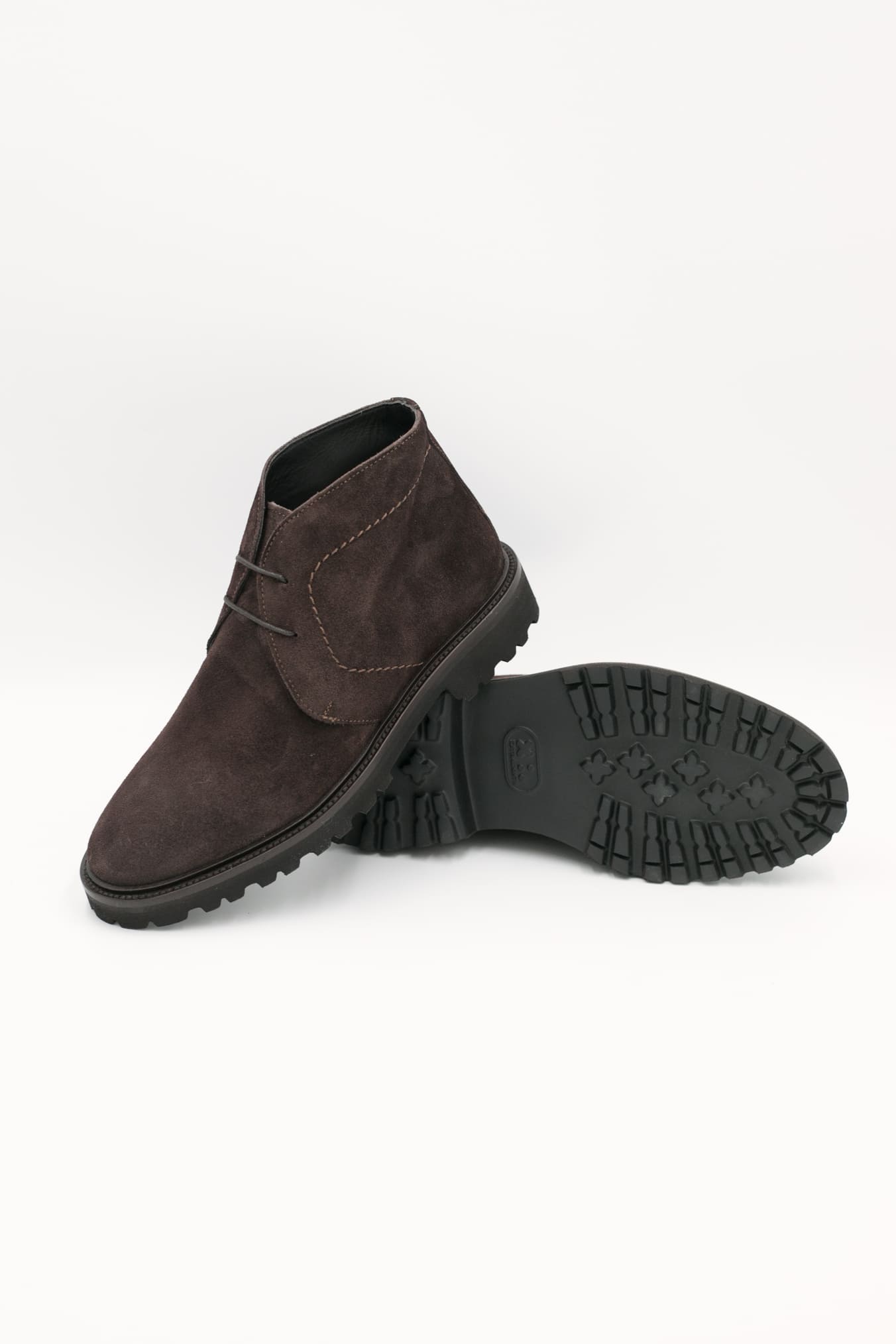 PELLETTIERI DI PARMA Polacchine Suede Testa di Moro