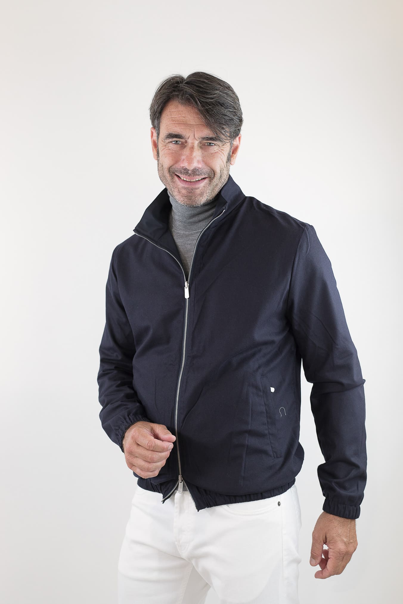 PESCAROLO Giubbino Forzad Reversibile Blu