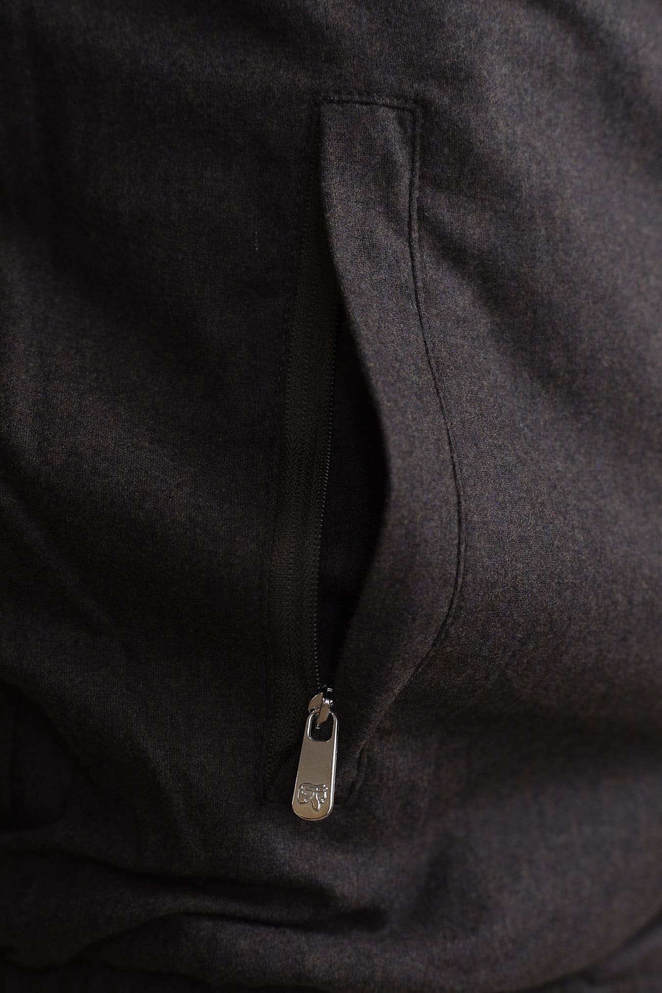 PESCAROLO Giubbino Forzad Reversibile Marrone