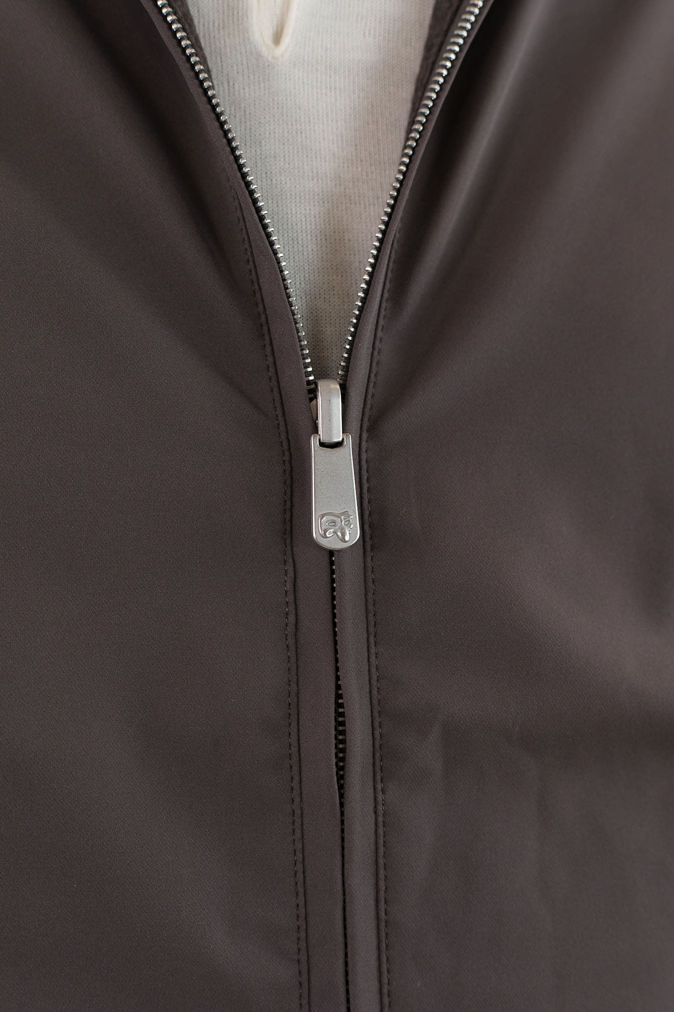 PESCAROLO Giubbino Forzad Reversibile Marrone