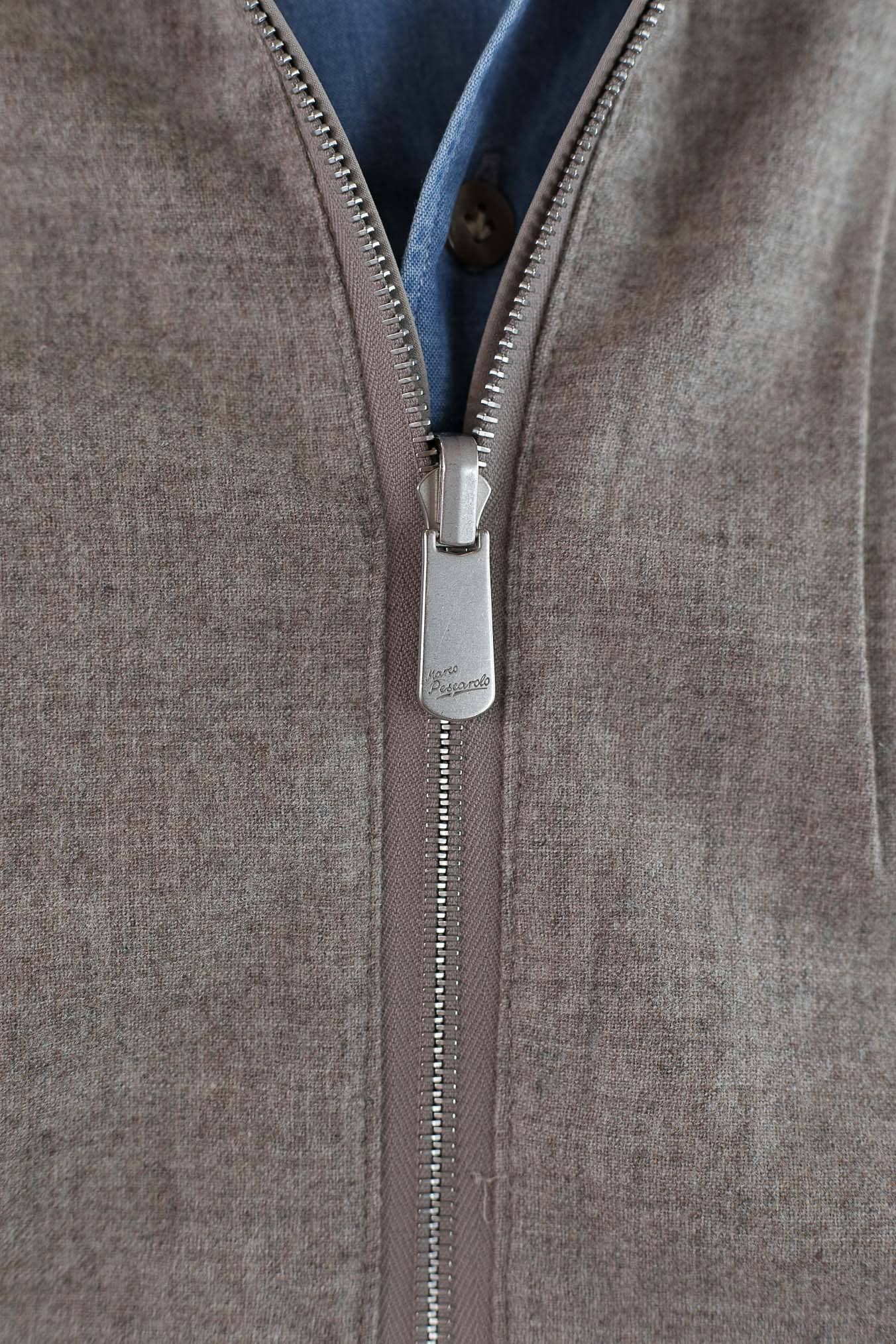 PESCAROLO Giubbino Forzad Reversibile Beige