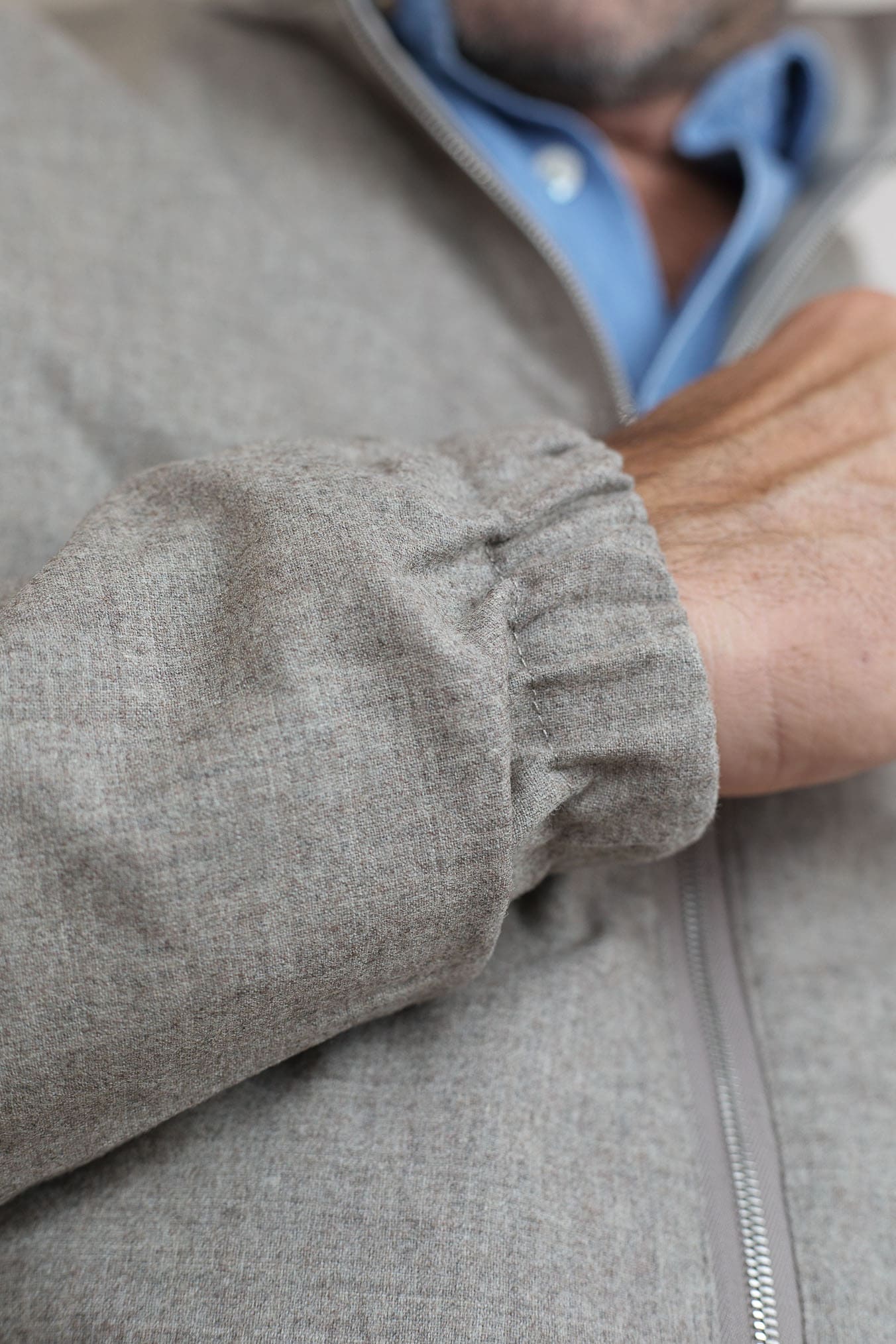 PESCAROLO Giubbino Forzad Reversibile Beige