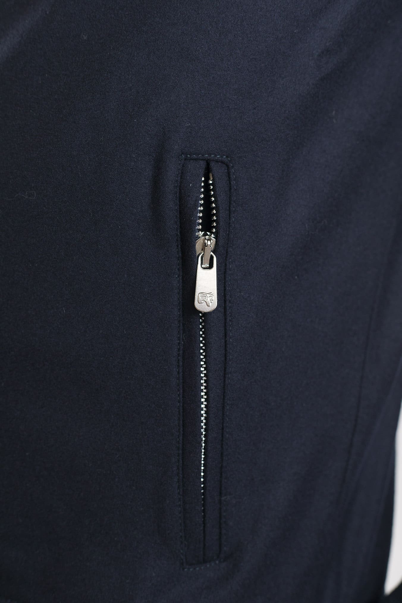 PESCAROLO Giubbino Icon Jersey Cashmere Blu