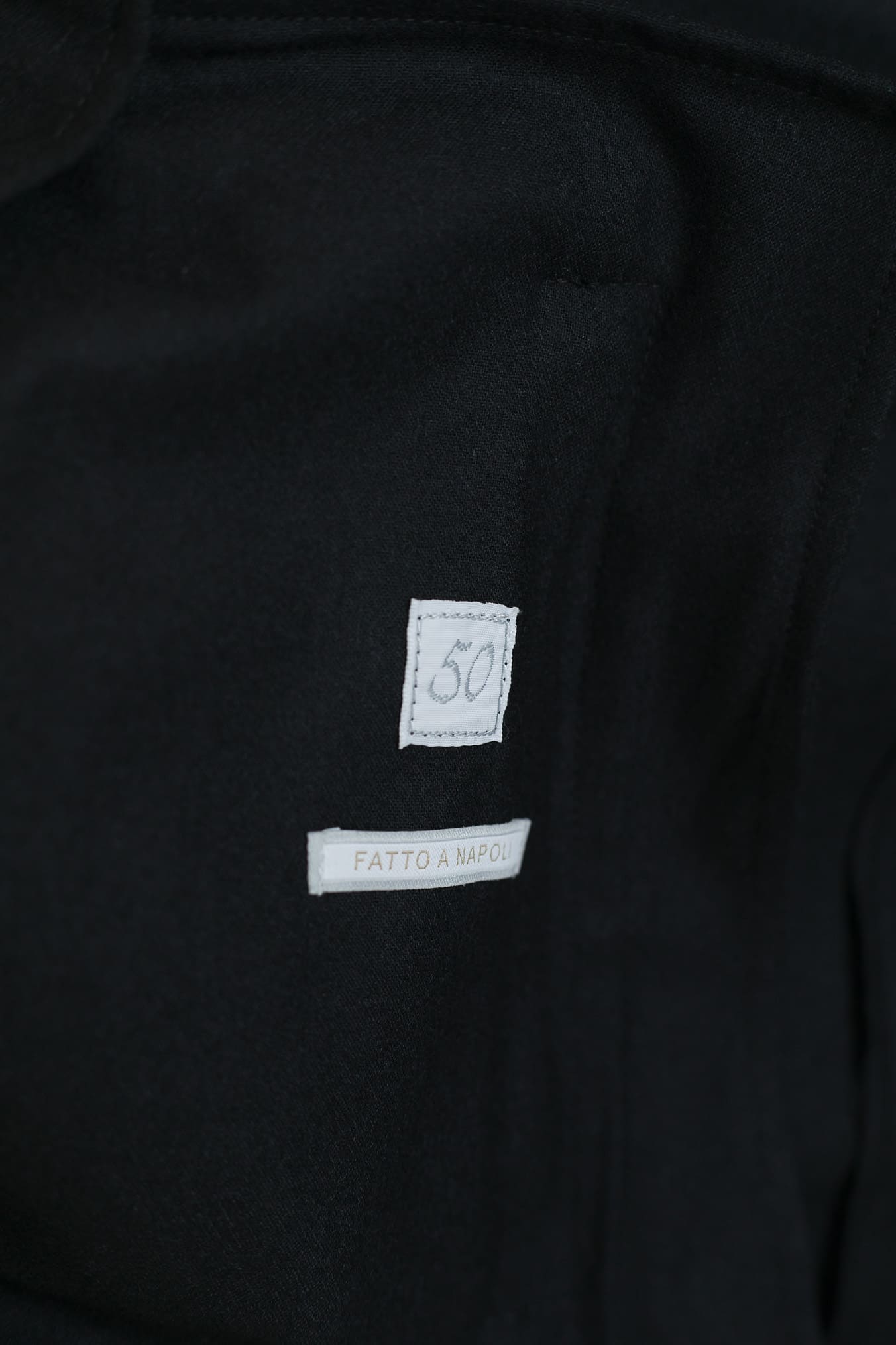 PESCAROLO Giubbino Icon Jersey Cashmere Nero