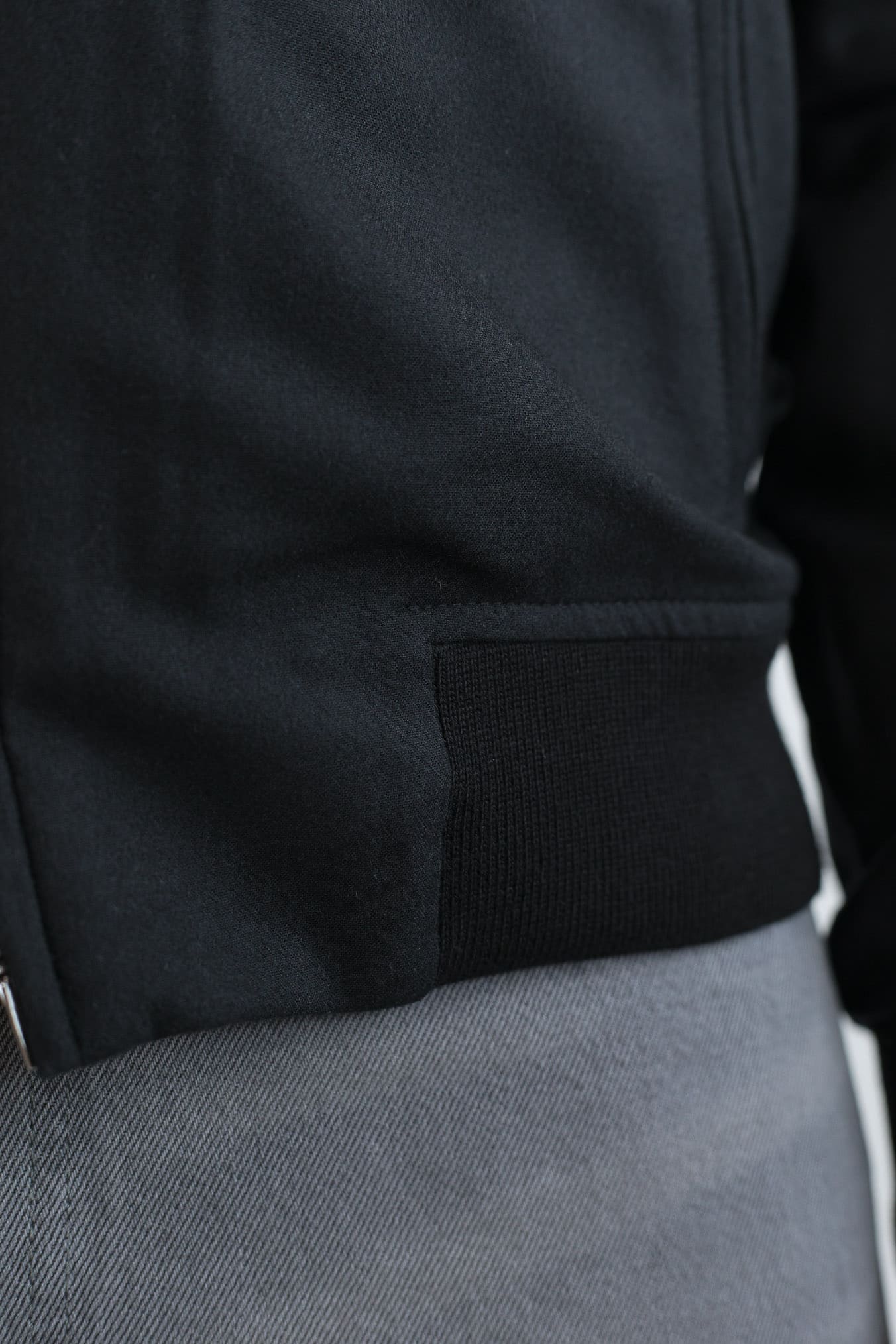 PESCAROLO Giubbino Icon Jersey Cashmere Nero