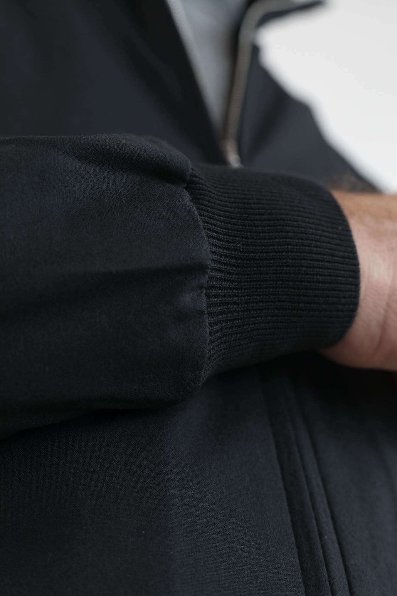 PESCAROLO Giubbino Icon Jersey Cashmere Nero