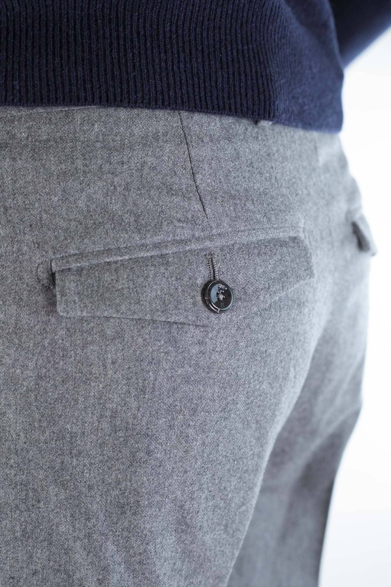 PT Pantaloni "Edge Rebel" Lana Cashmere Grigio